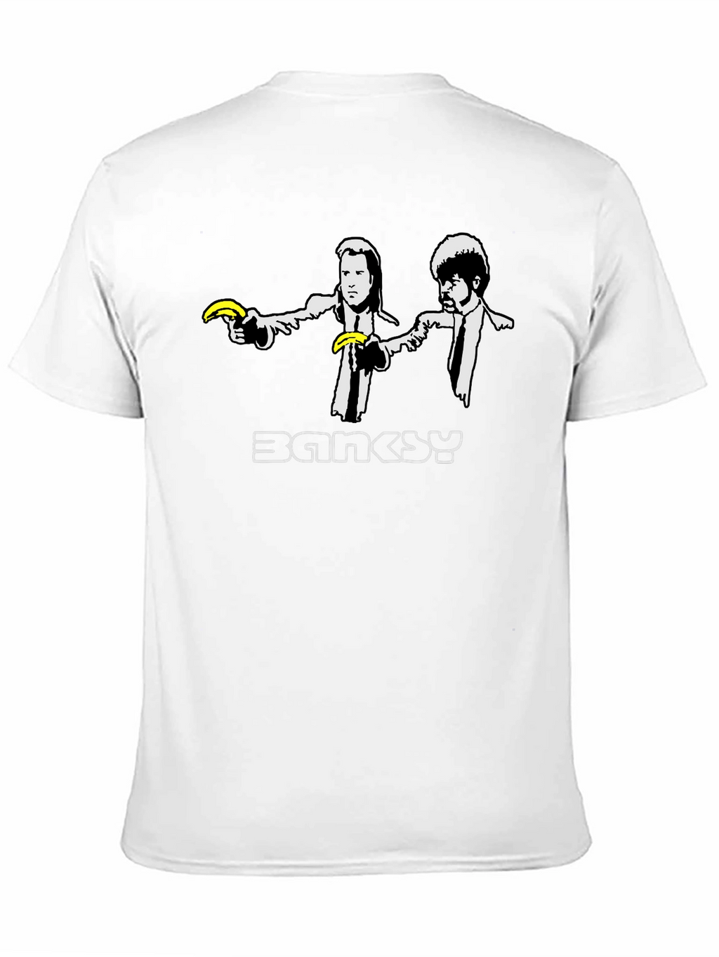 Banksy Pulp Fiction Banana Gun T-Shirt