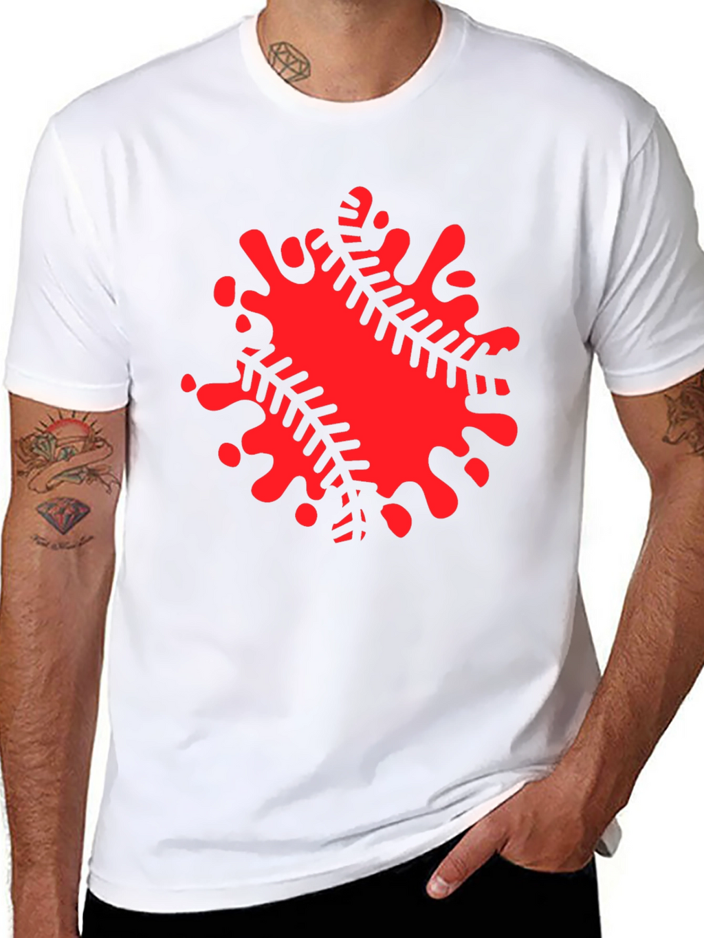 Baseball Splash T-Shirt