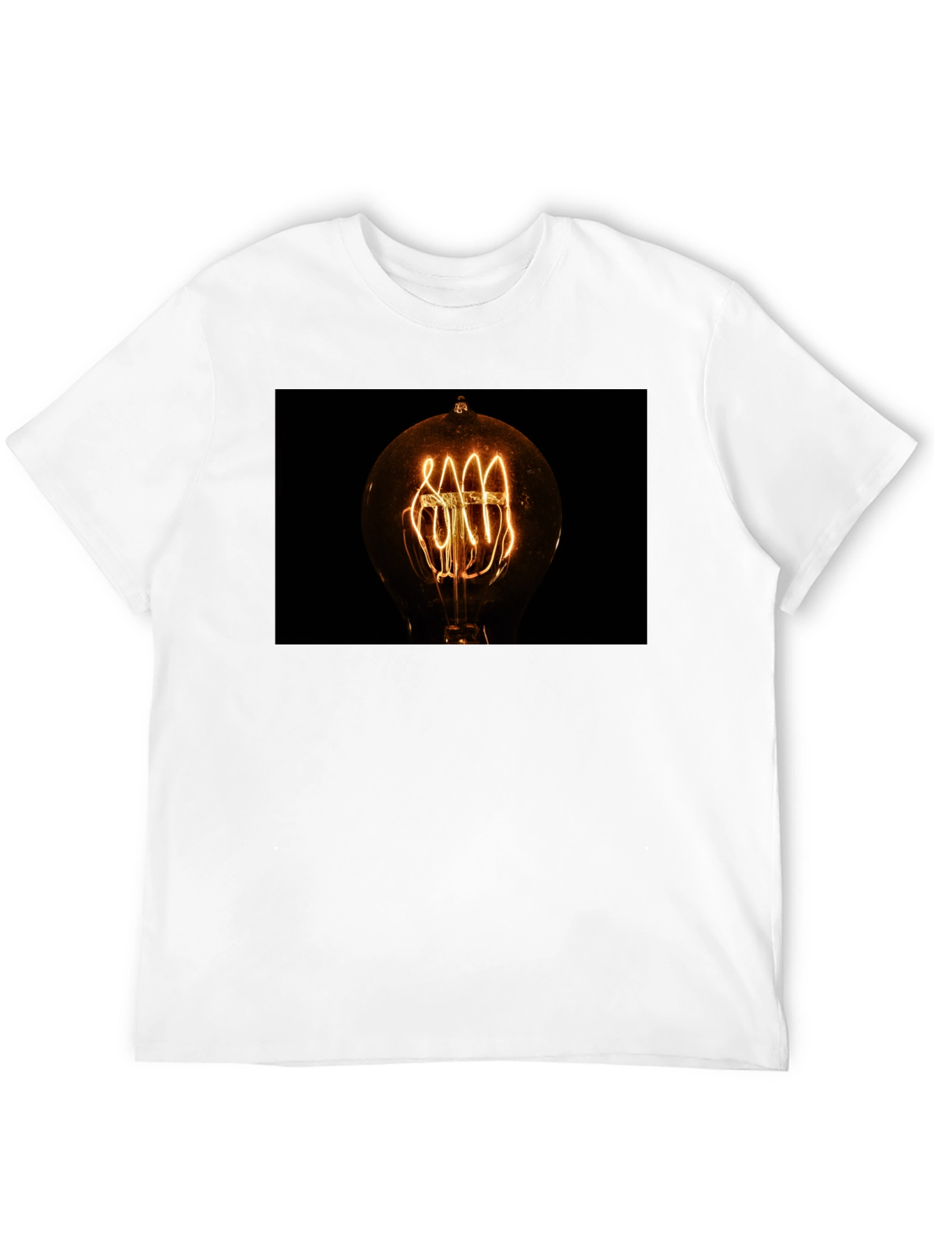 Vintage Filament Bulb Graphic Tee