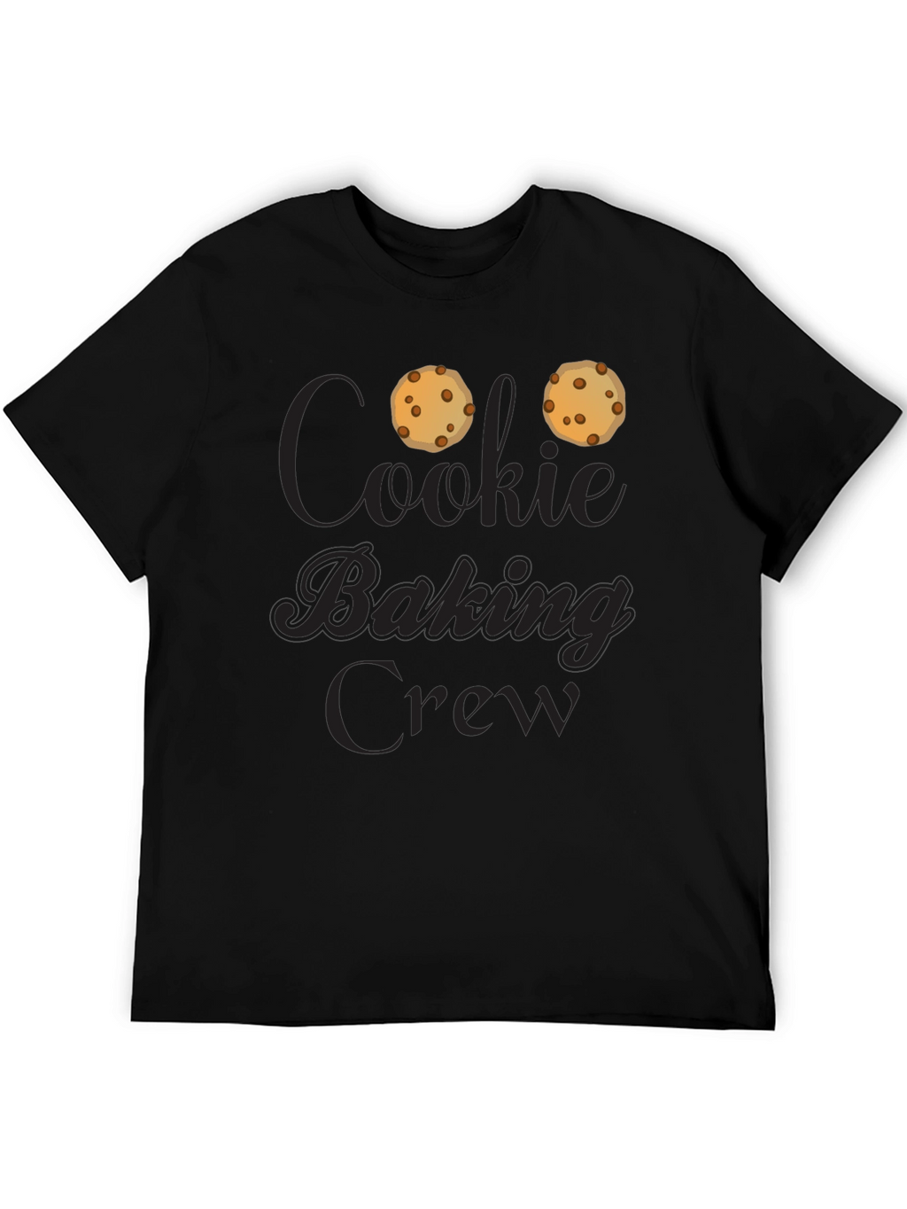 Cookie Baking Crew T-Shirt - Black