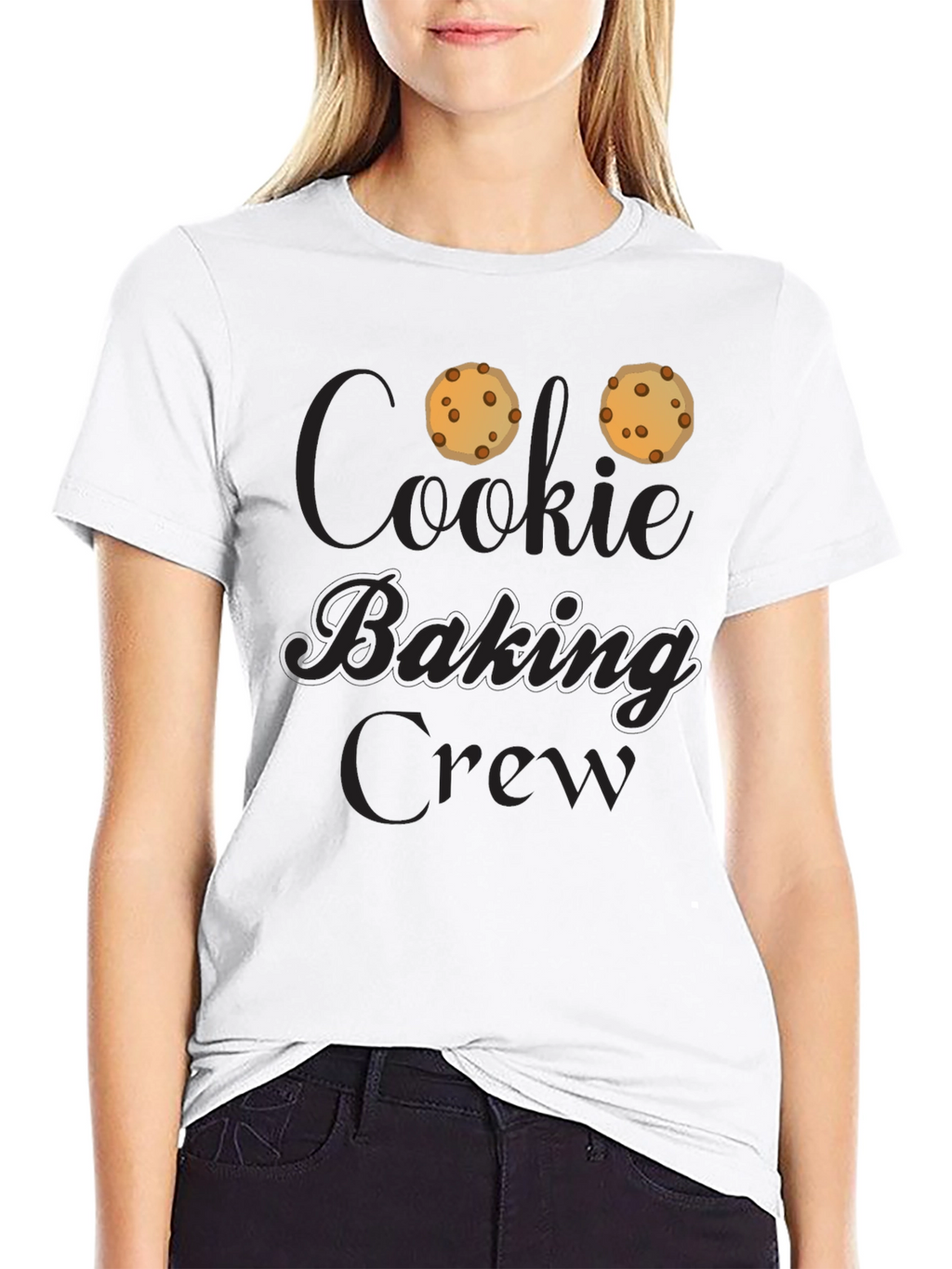 Cookie Baking Crew T-Shirt - Black