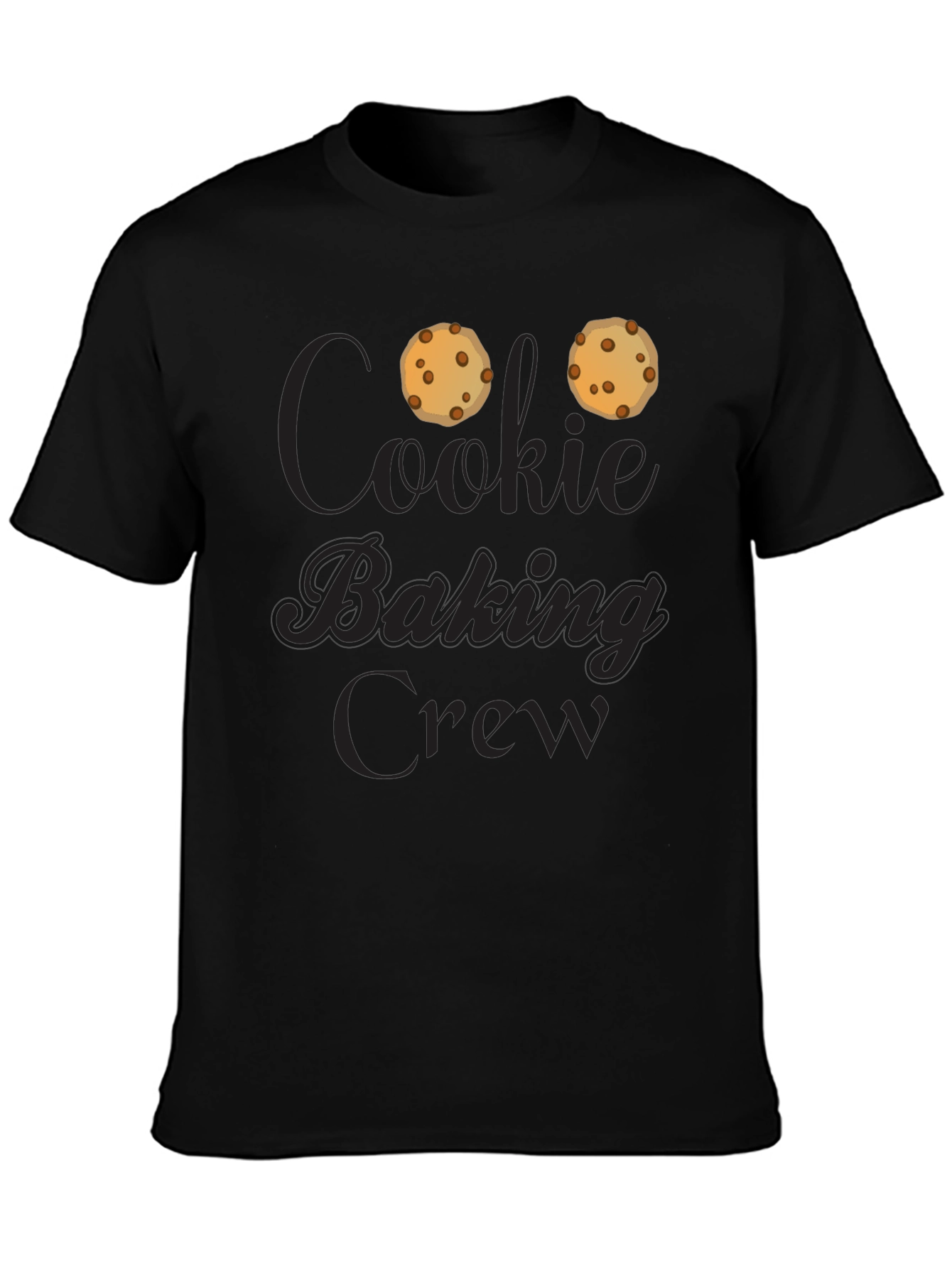 Cookie Baking Crew T-Shirt - Black
