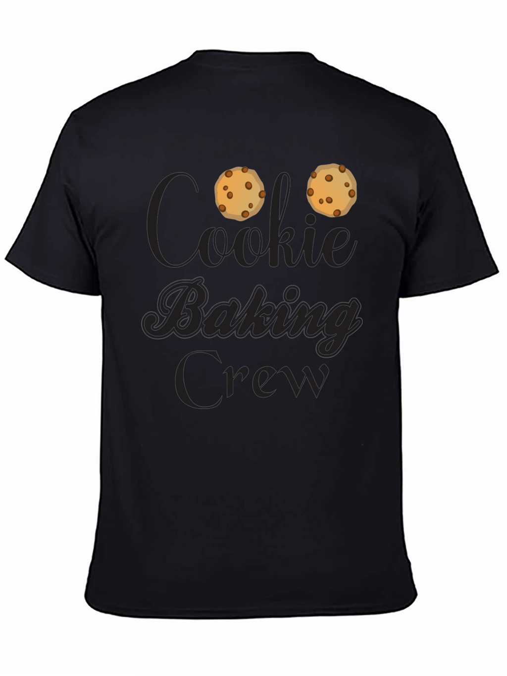 Cookie Baking Crew T-Shirt - Black