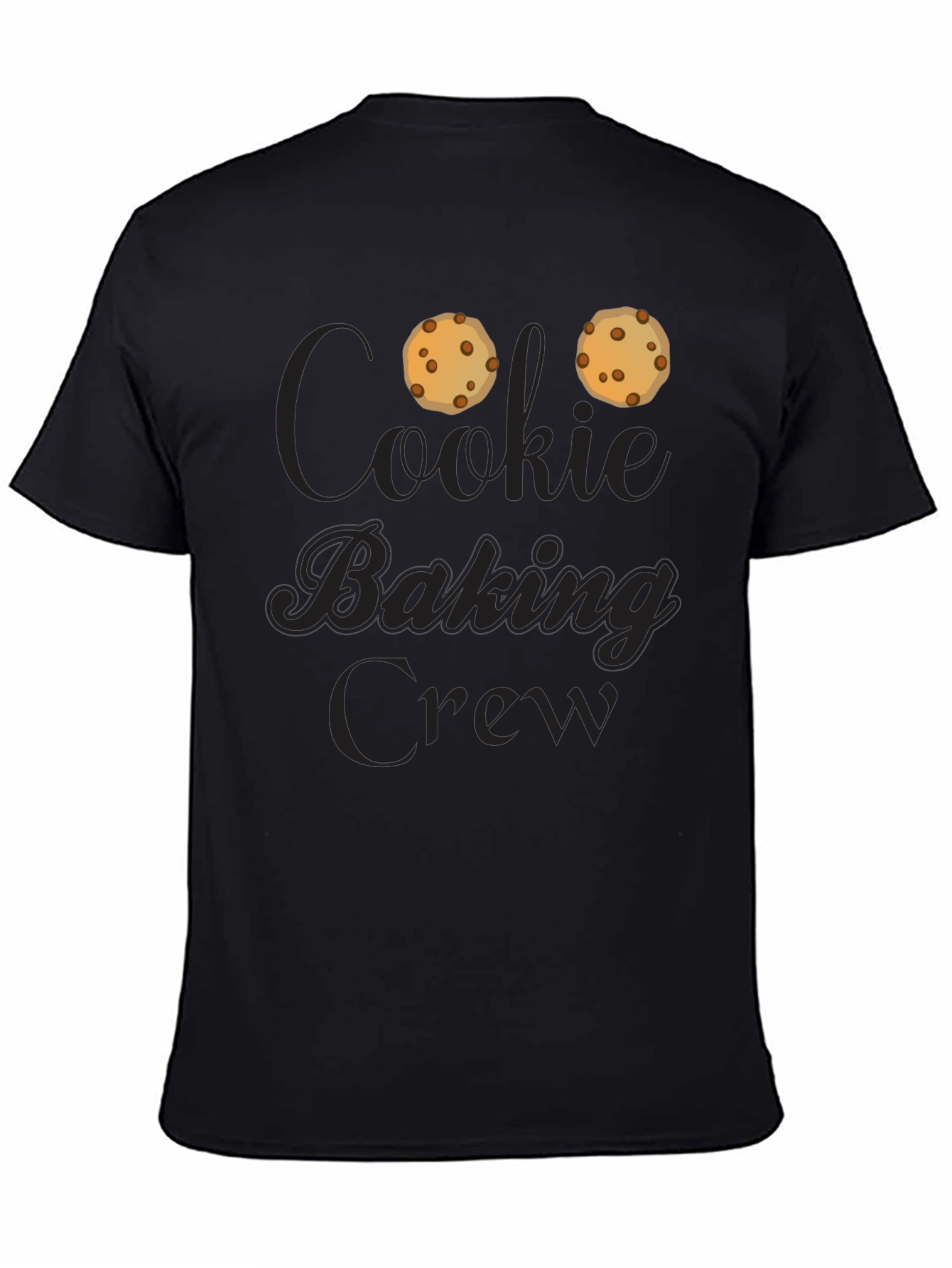 Cookie Baking Crew T-Shirt - Black