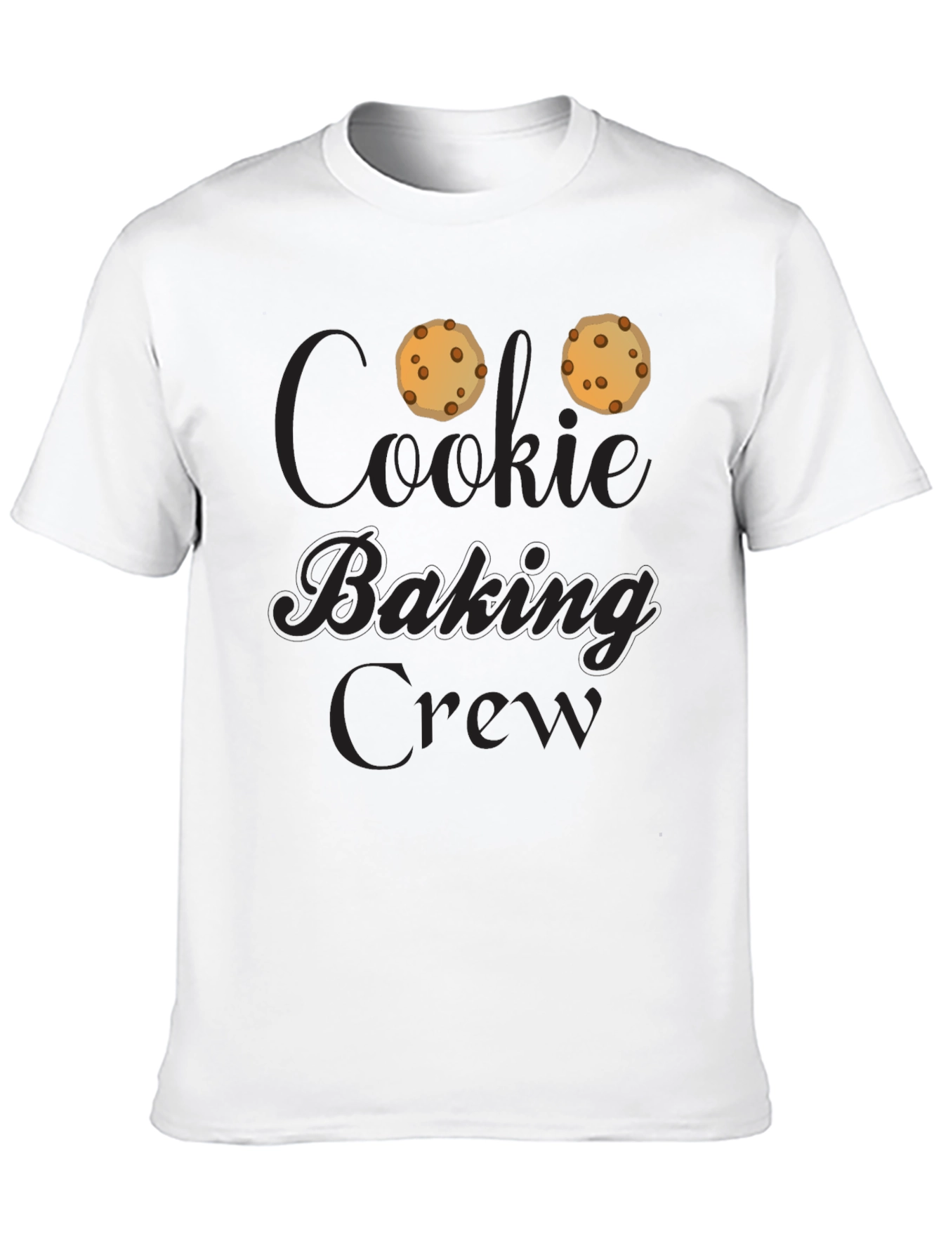 Cookie Baking Crew T-Shirt - Black