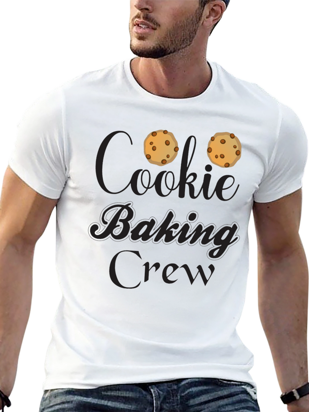 Cookie Baking Crew T-Shirt - Black