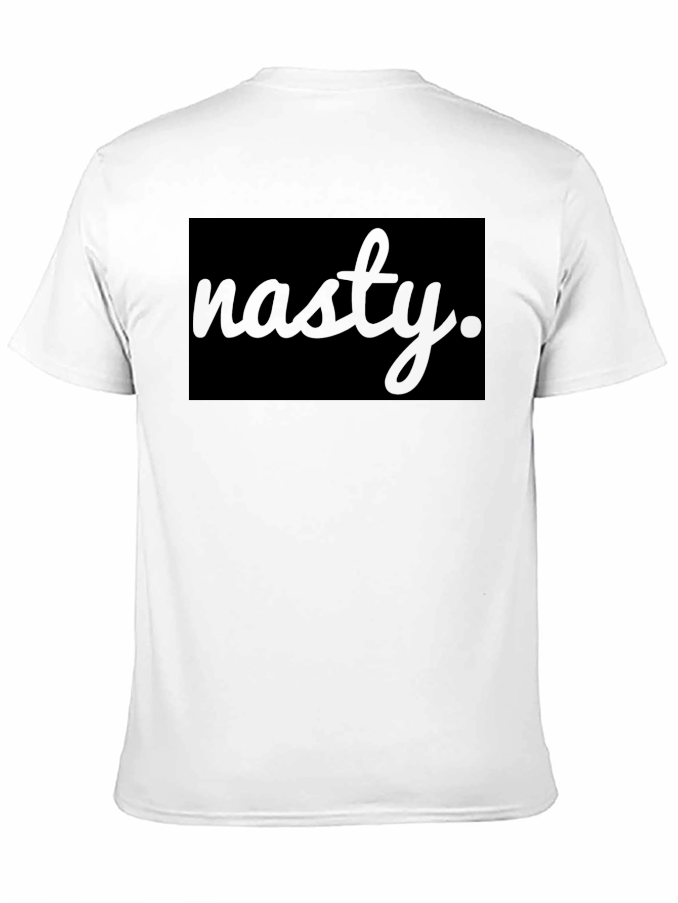 Nasty Graphic T-Shirt - Premium Black Tee