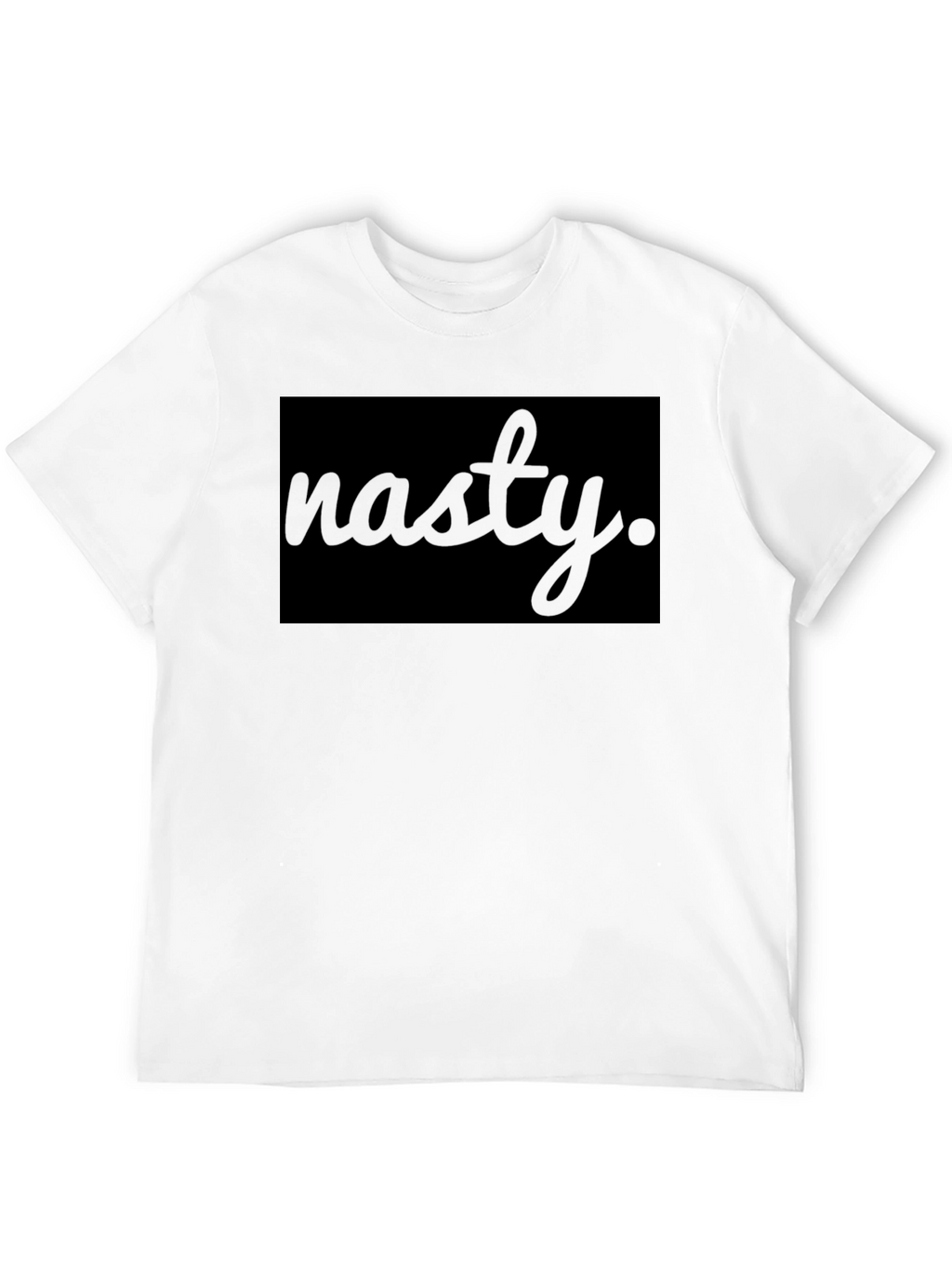 Nasty Graphic T-Shirt - Premium Black Tee