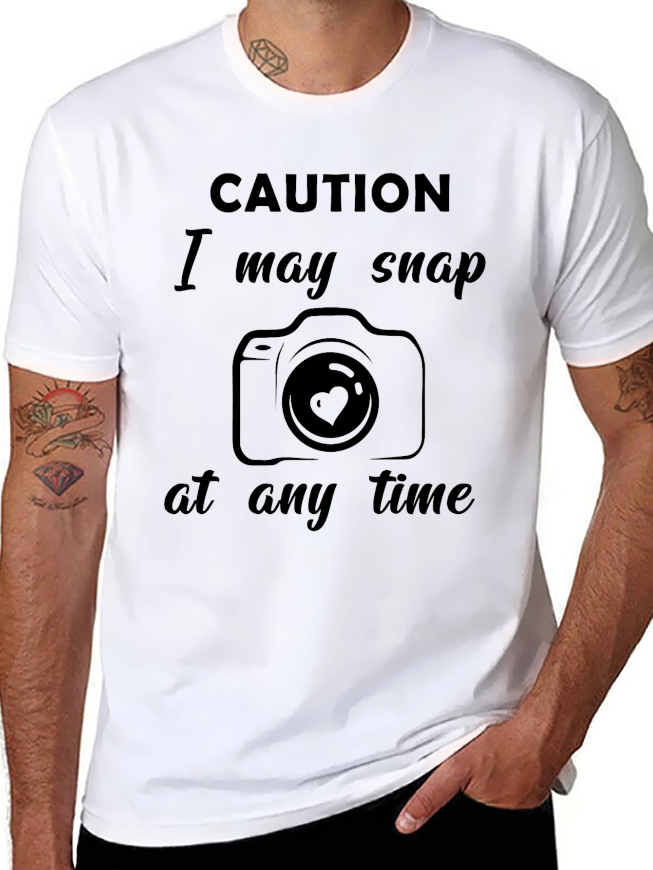 Caution I May Snap at Any Time T-Shirt
