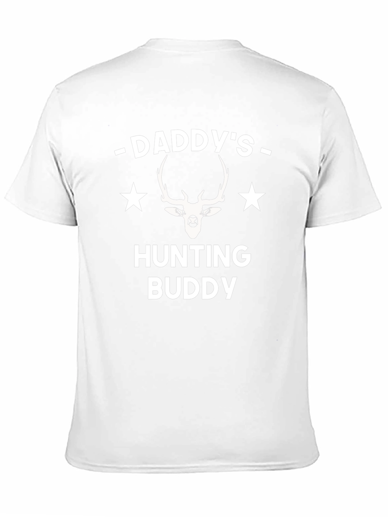 Daddys Hunting Buddy Black T-Shirt