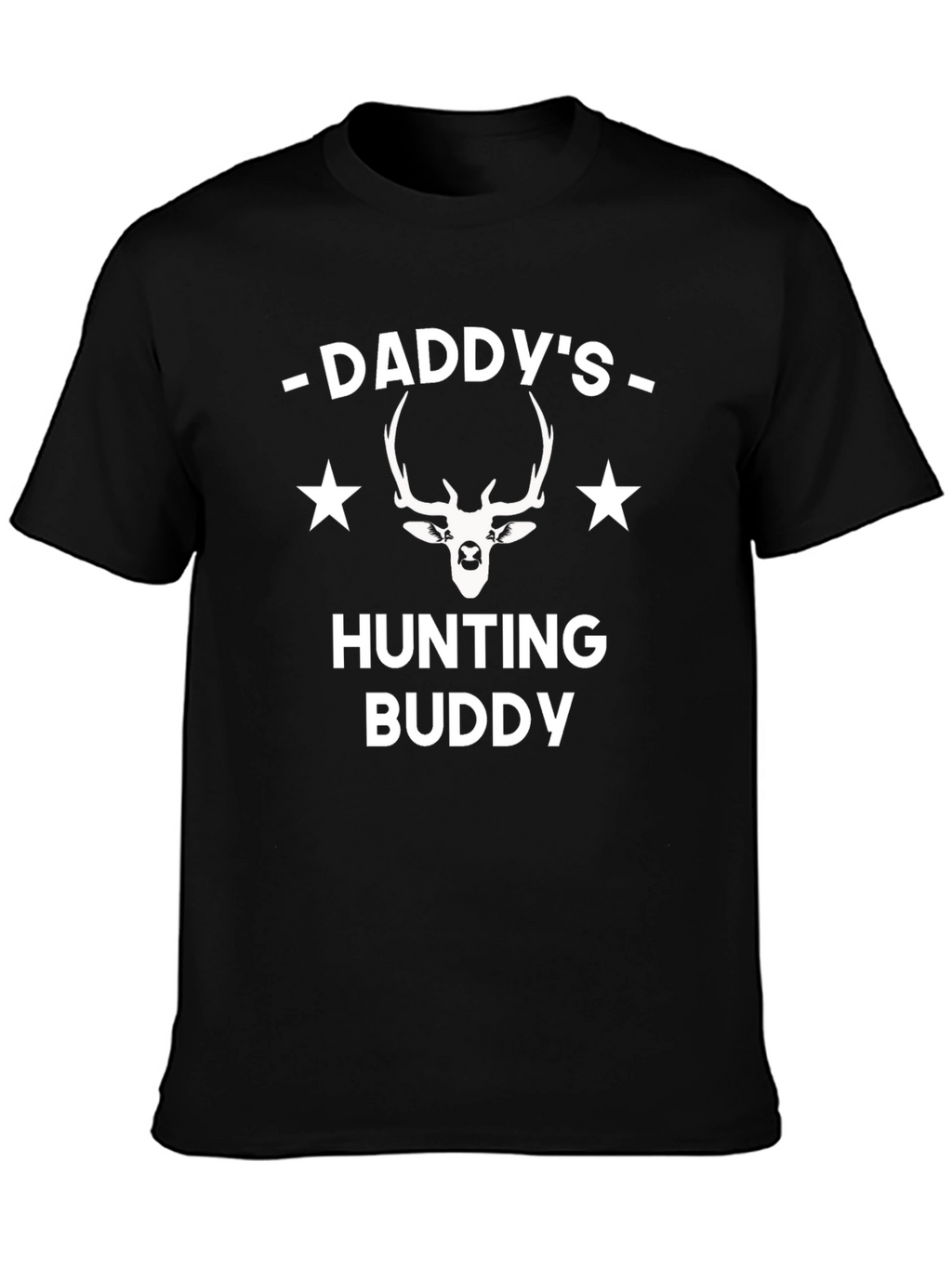 Daddys Hunting Buddy Black T-Shirt