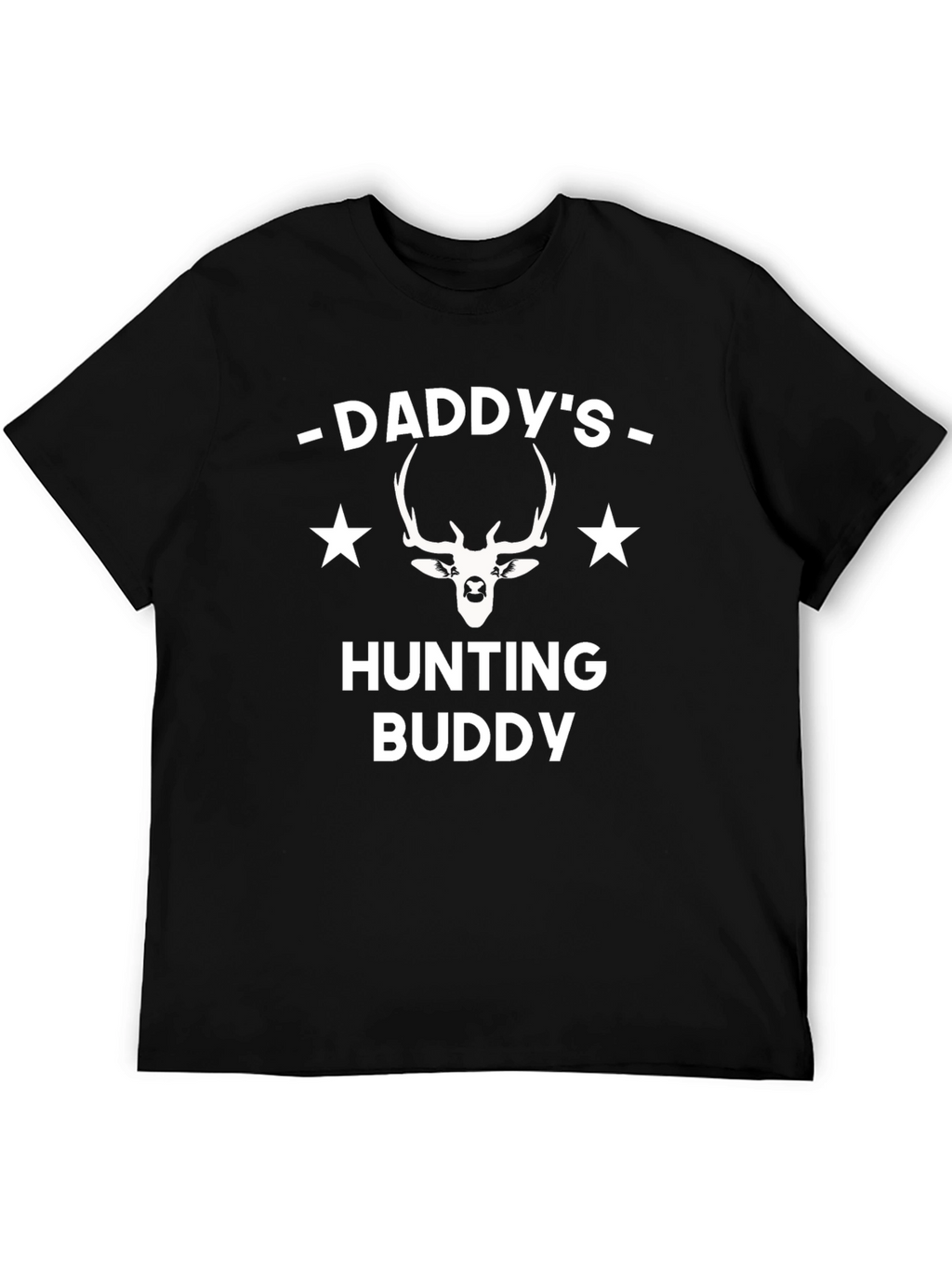 Daddys Hunting Buddy Black T-Shirt