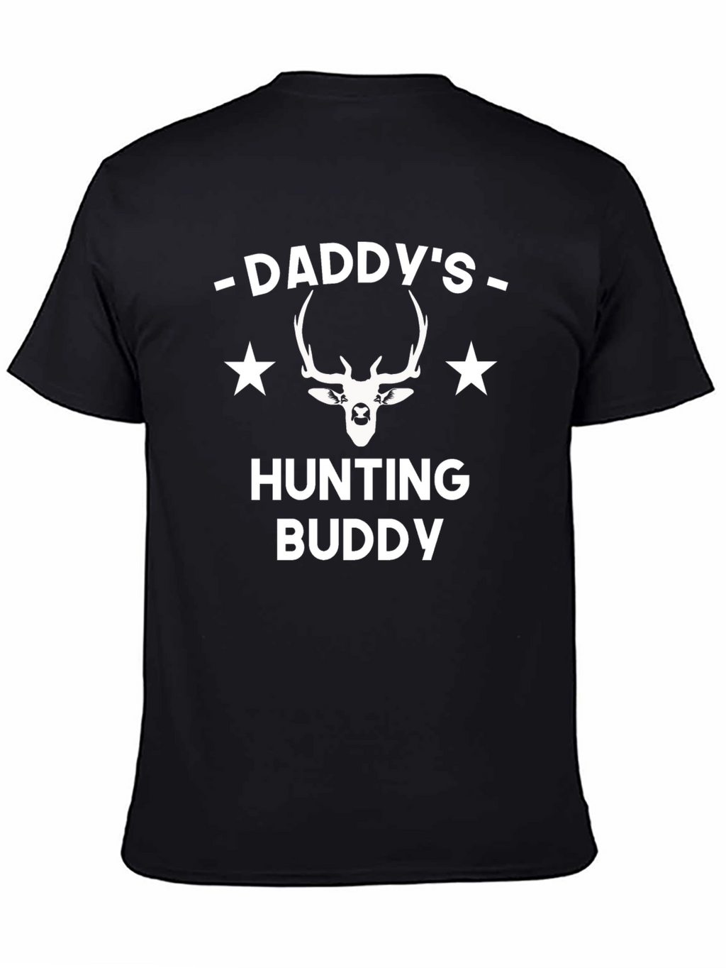 Daddys Hunting Buddy Black T-Shirt