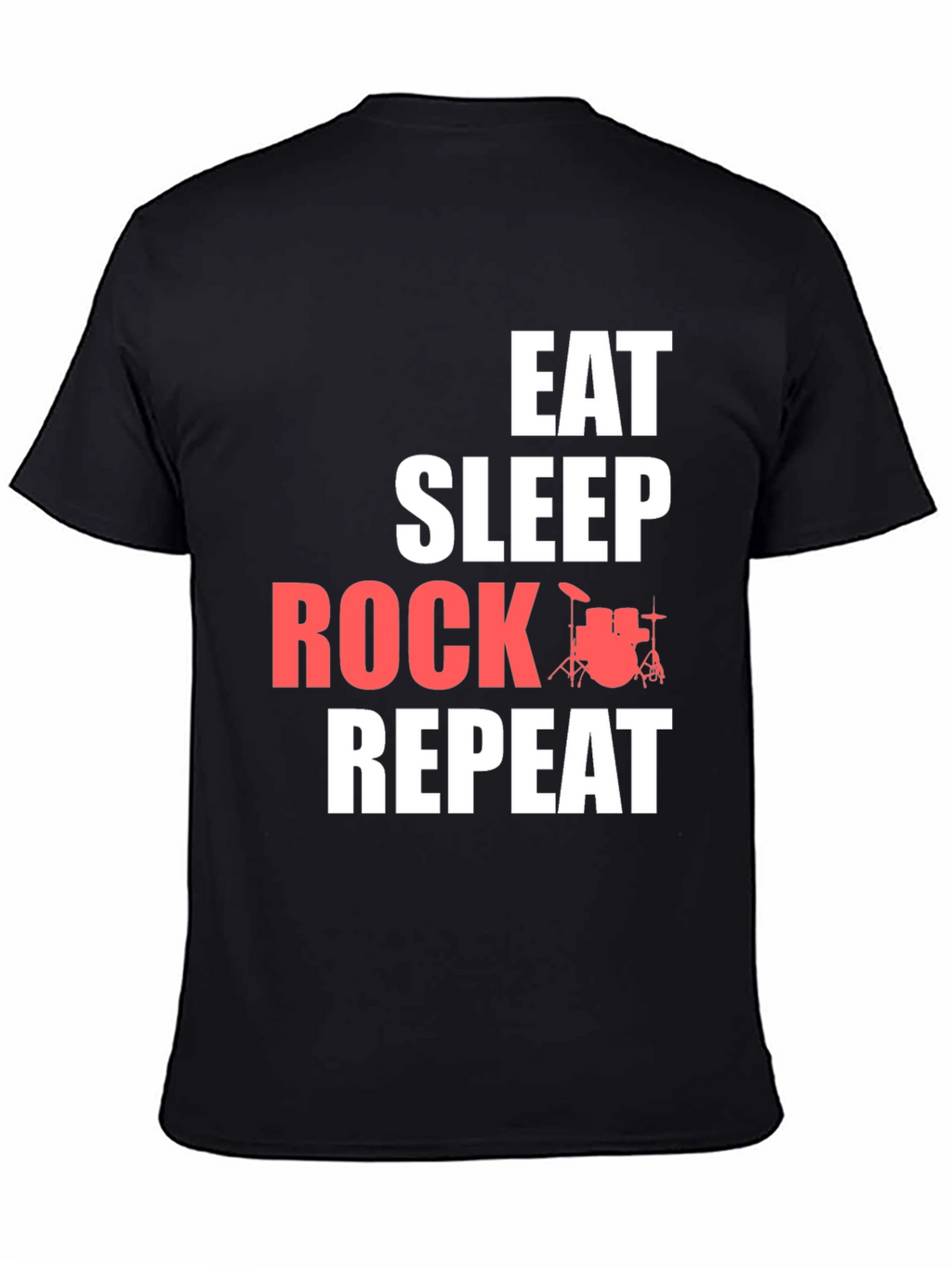 Eat Sleep Rock Repeat Graphic Tee