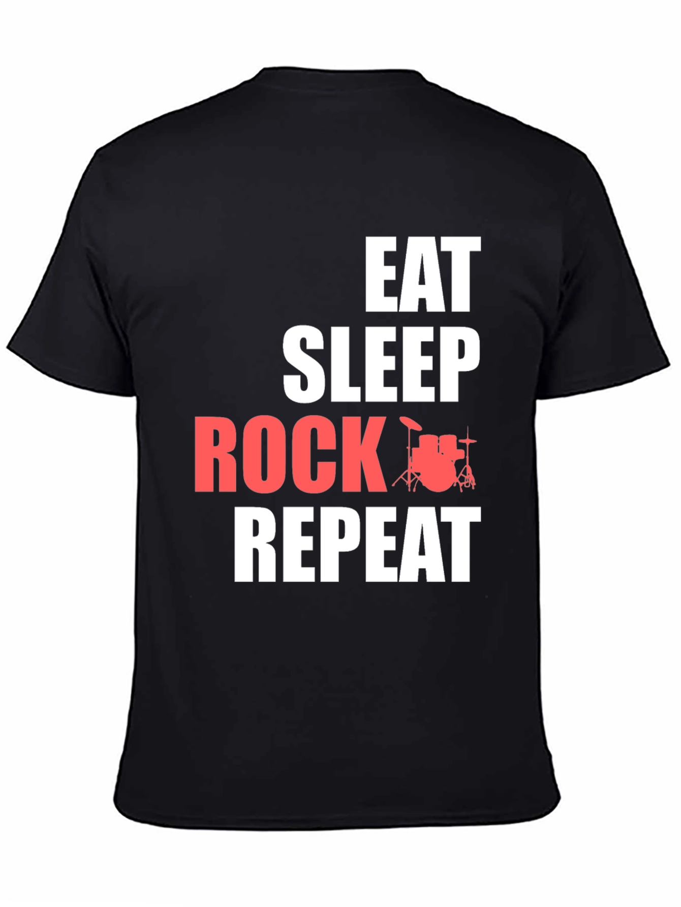 Eat Sleep Rock Repeat Graphic Tee