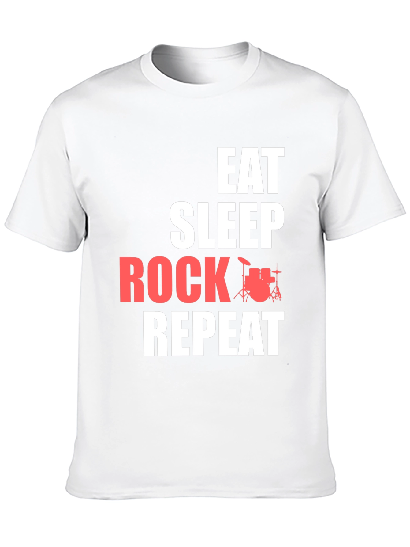 Eat Sleep Rock Repeat Graphic Tee
