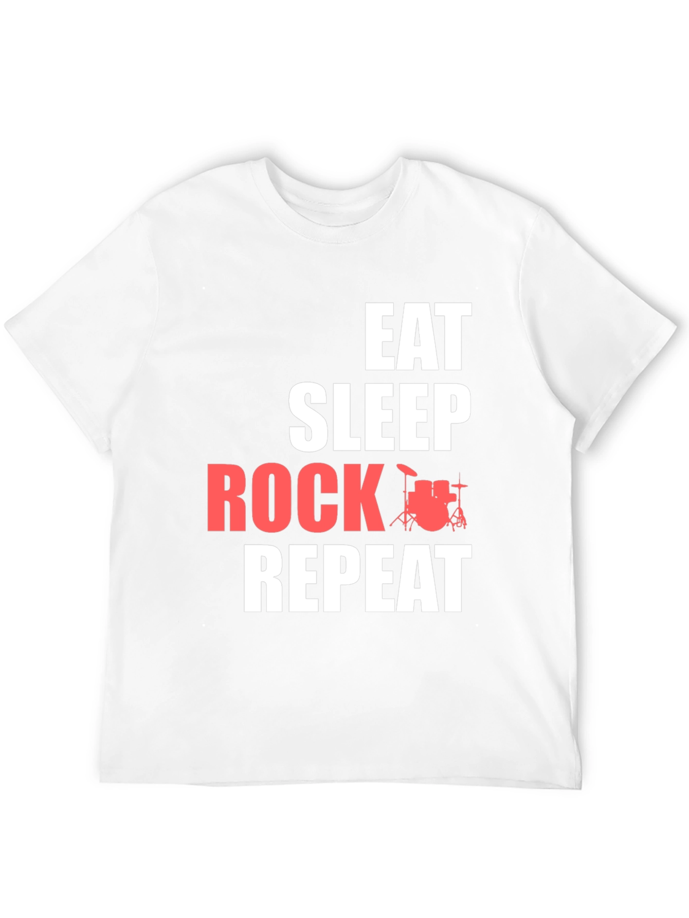Eat Sleep Rock Repeat Graphic Tee