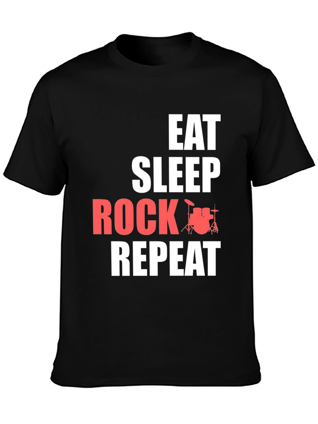 Eat Sleep Rock Repeat Graphic Tee