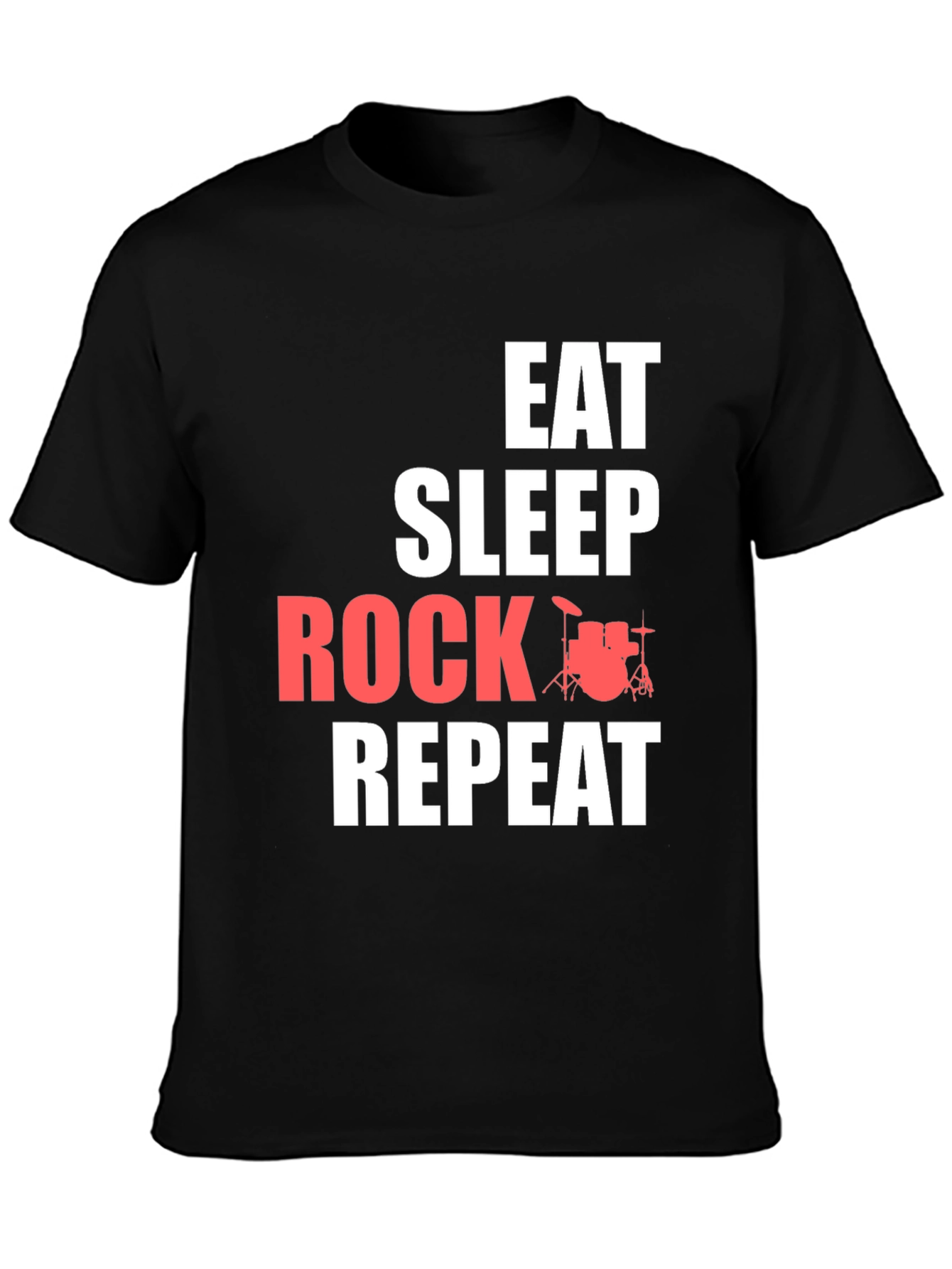 Eat Sleep Rock Repeat Graphic Tee