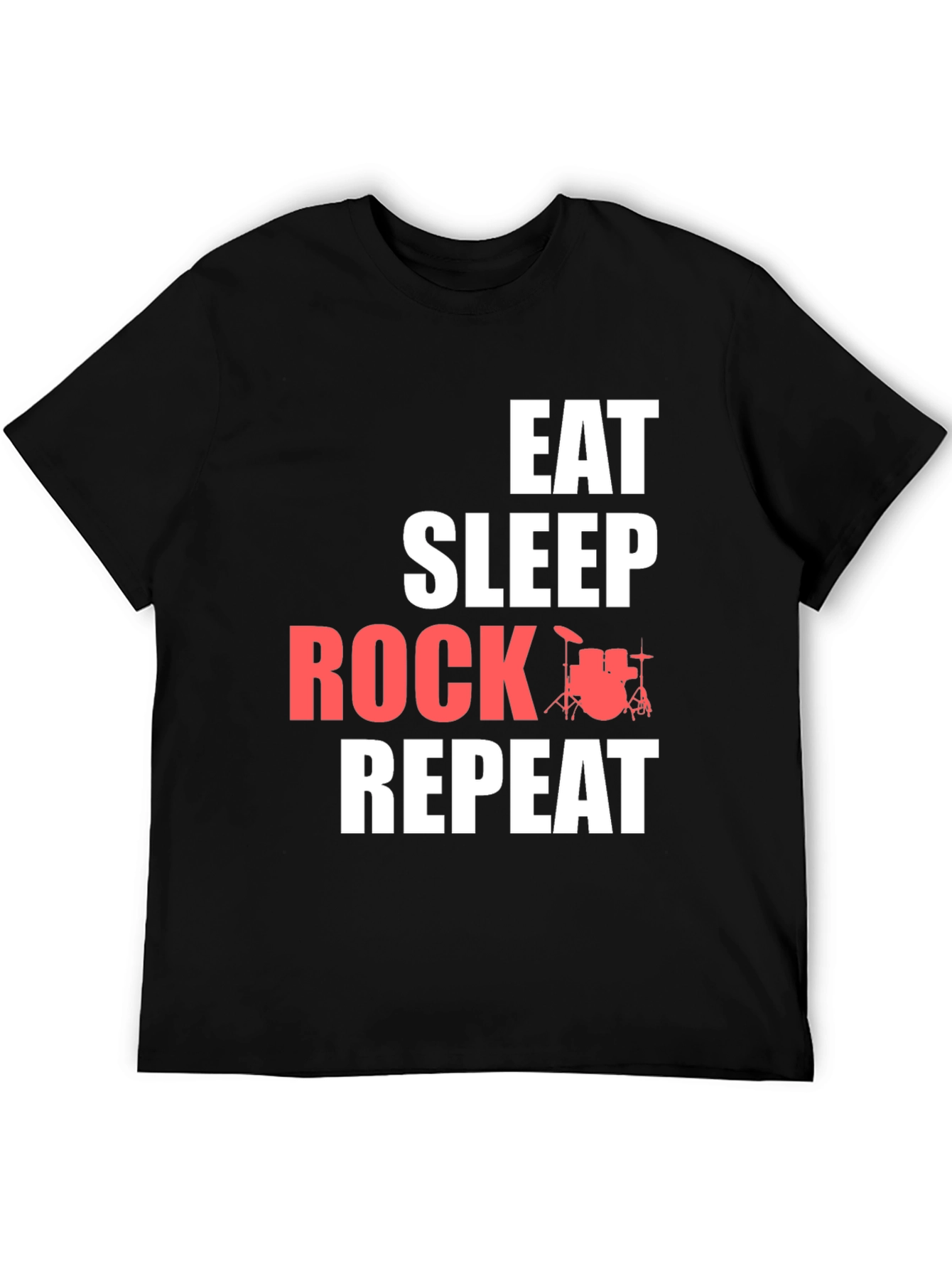 Eat Sleep Rock Repeat Graphic Tee