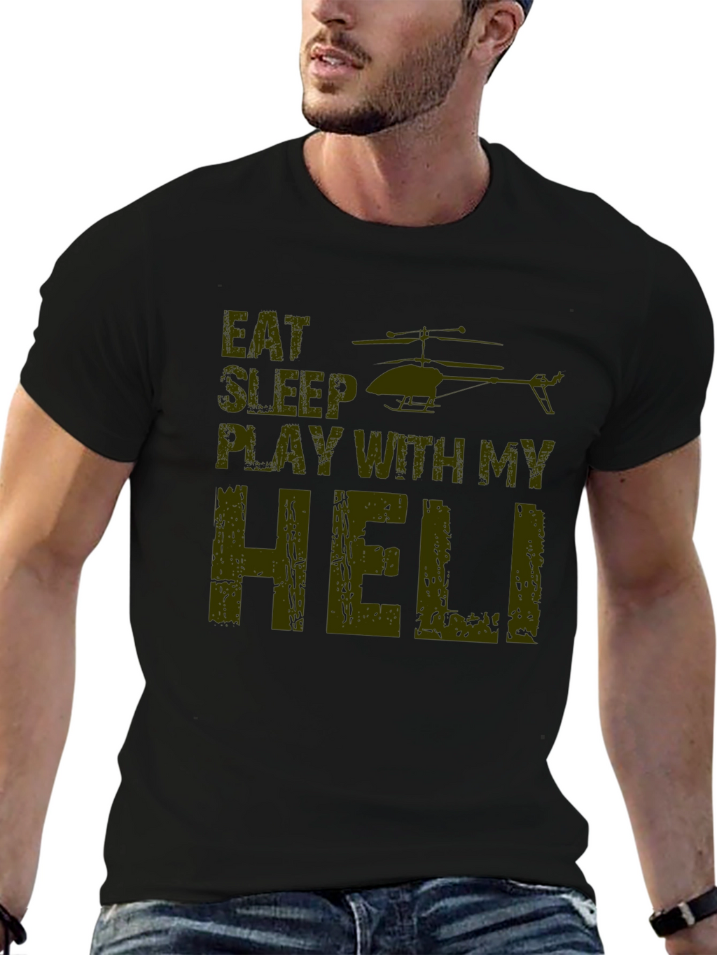 Eat Sleep Play with My Heli T-Shirt