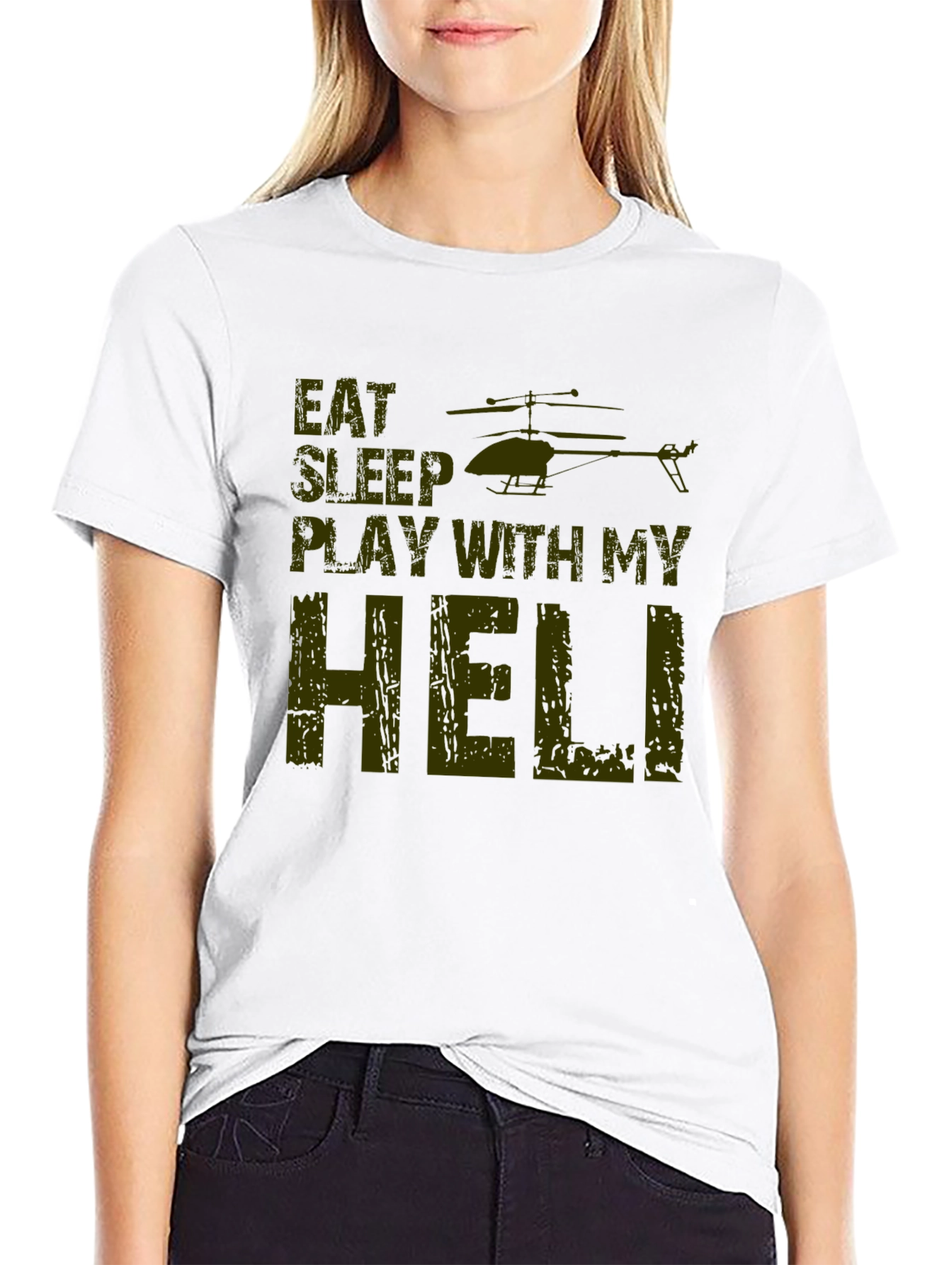 Eat Sleep Play with My Heli T-Shirt
