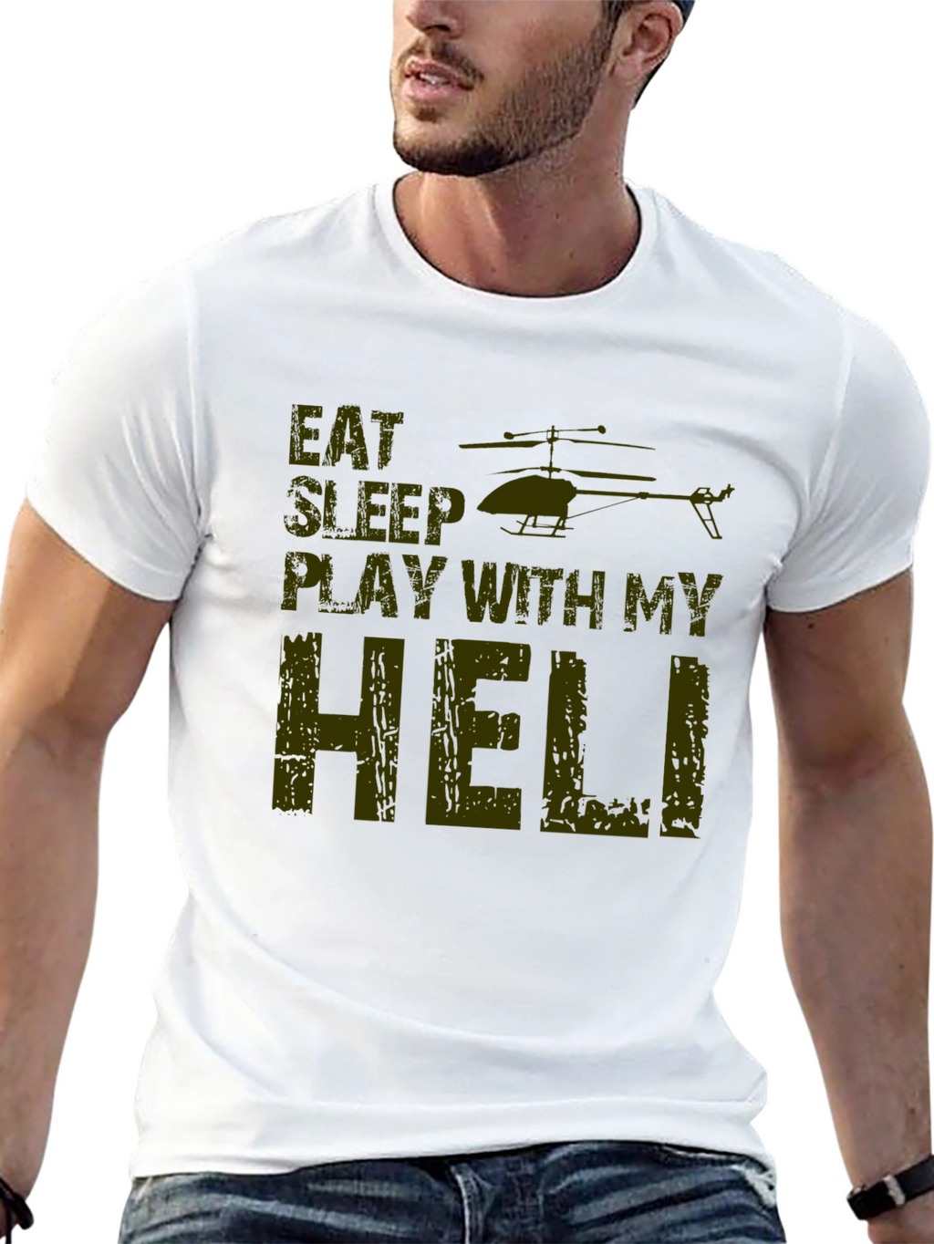 Eat Sleep Play with My Heli T-Shirt