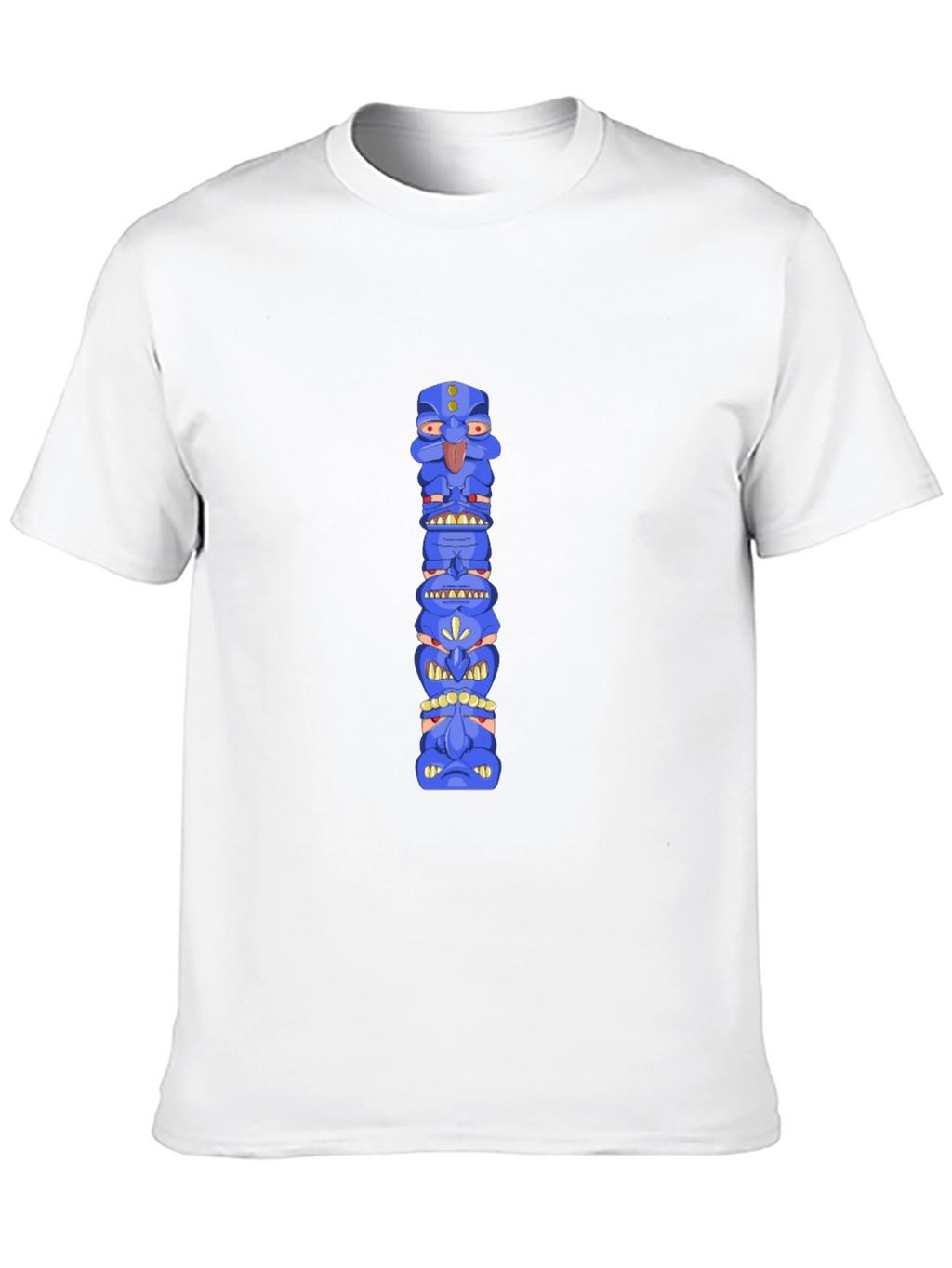 Blue Totem Pole Graphic Tee
