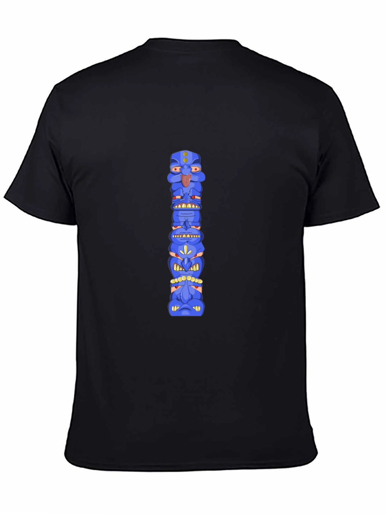Blue Totem Pole Graphic Tee