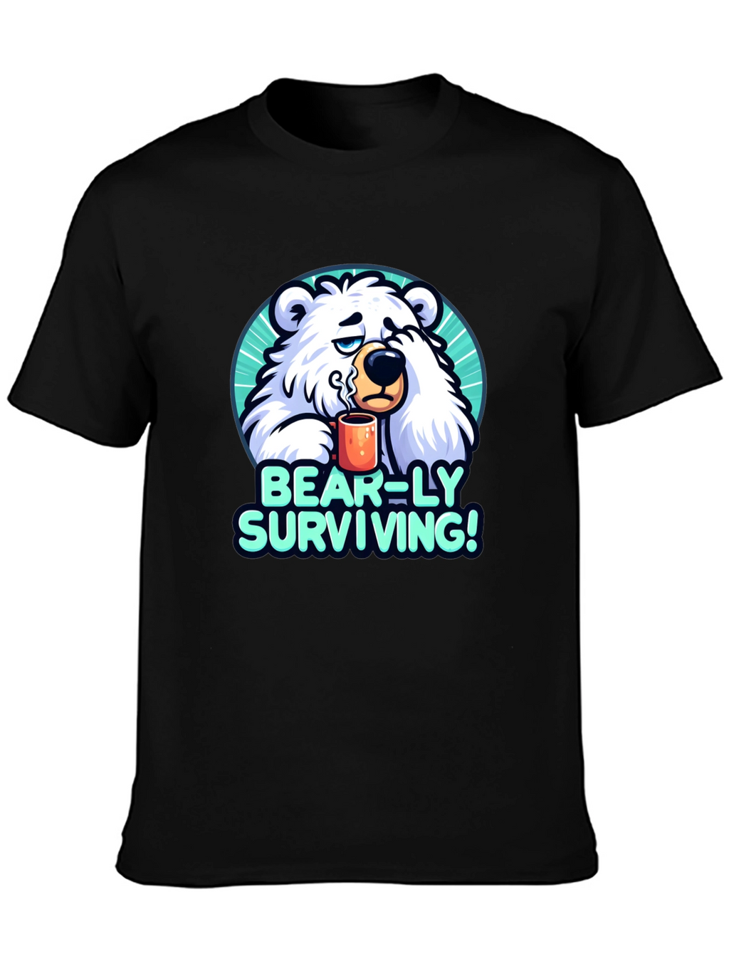 Bear-ly Surviving Graphic Tee