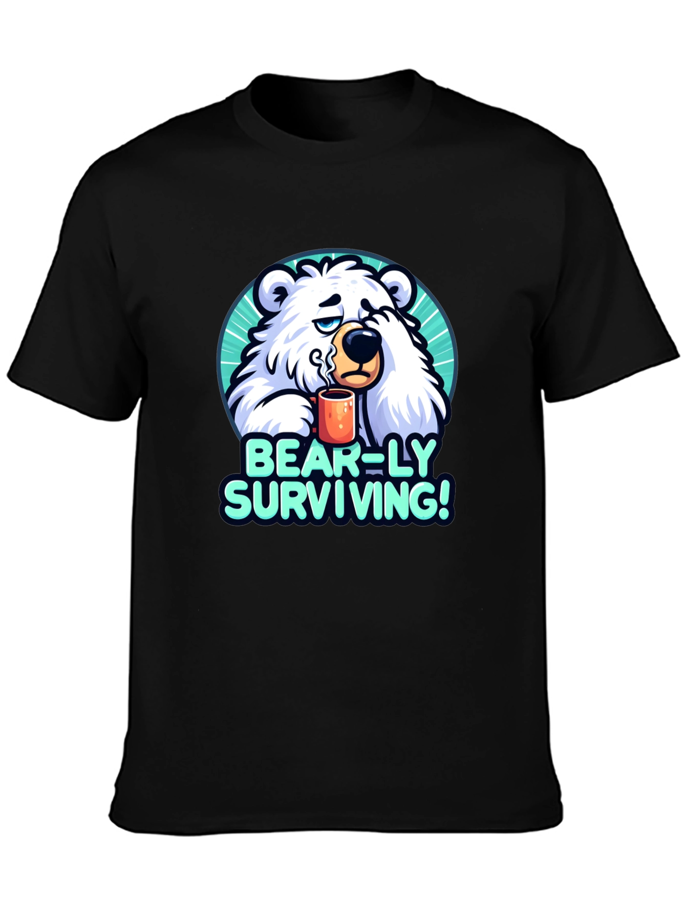Bear-ly Surviving Graphic Tee