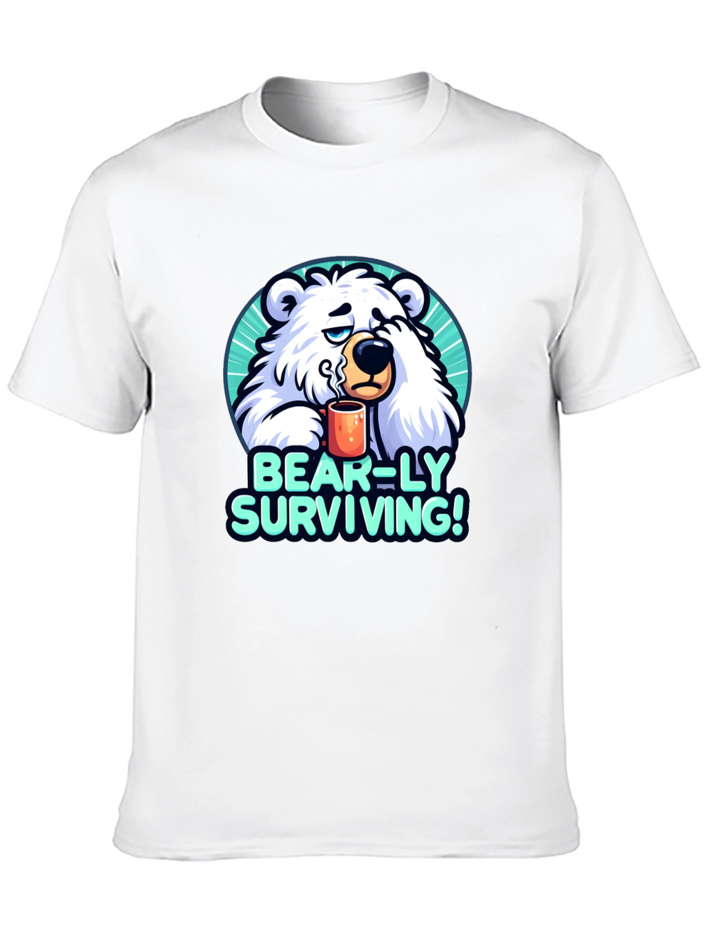 Bear-ly Surviving Graphic Tee