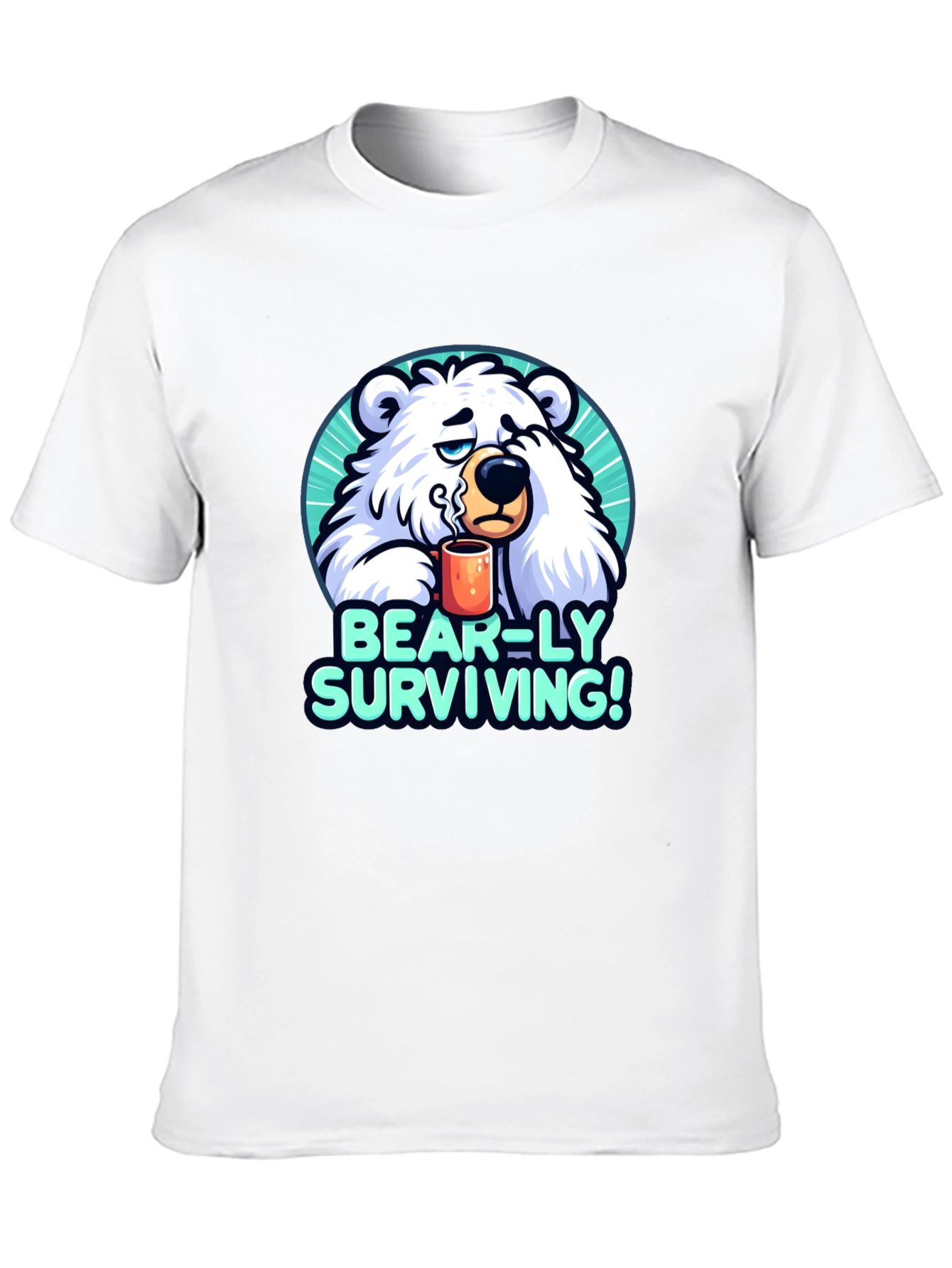 Bear-ly Surviving Graphic Tee
