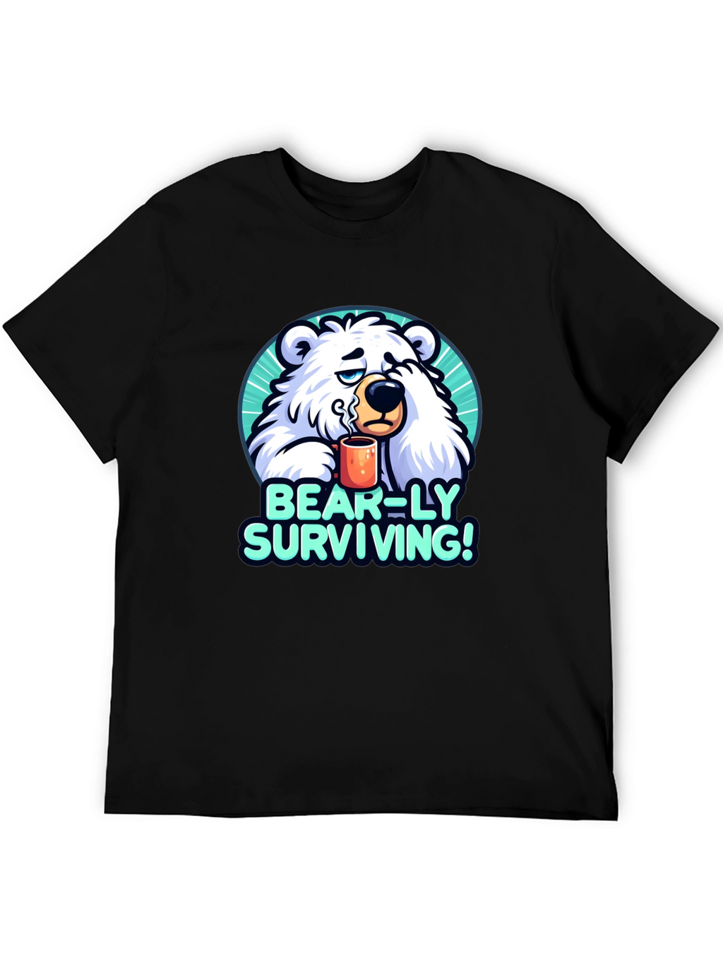Bear-ly Surviving Graphic Tee