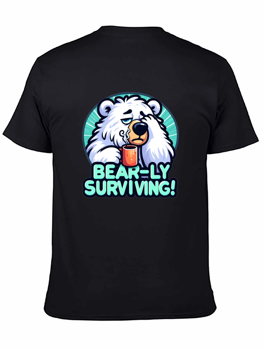 Bear-ly Surviving Graphic Tee