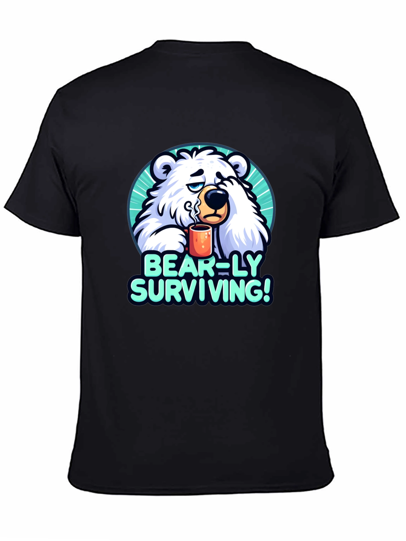 Bear-ly Surviving Graphic Tee