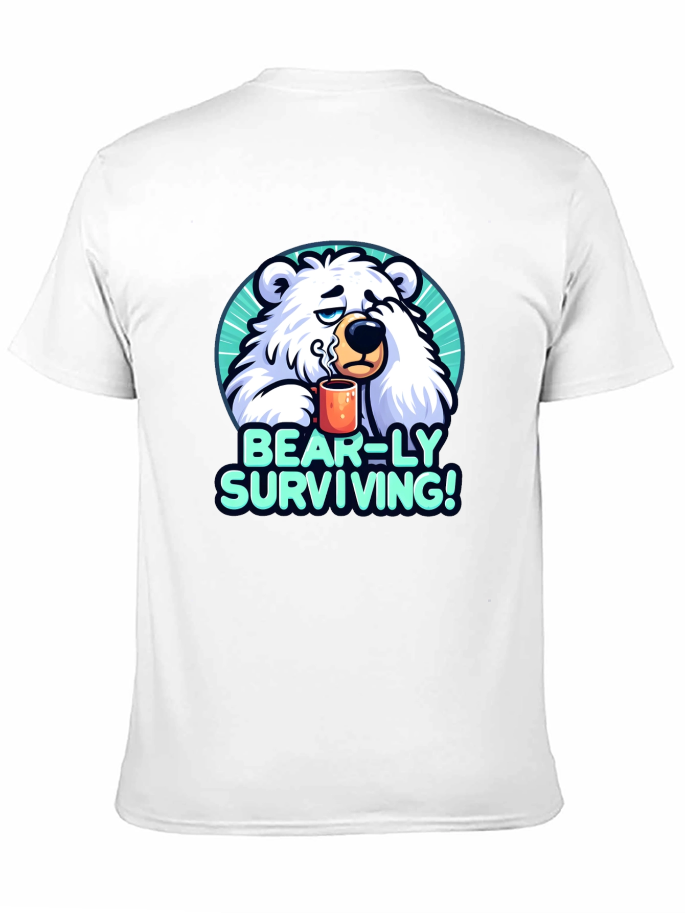 Bear-ly Surviving Graphic Tee