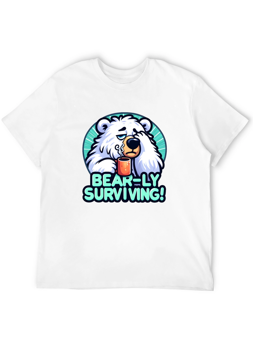 Bear-ly Surviving Graphic Tee