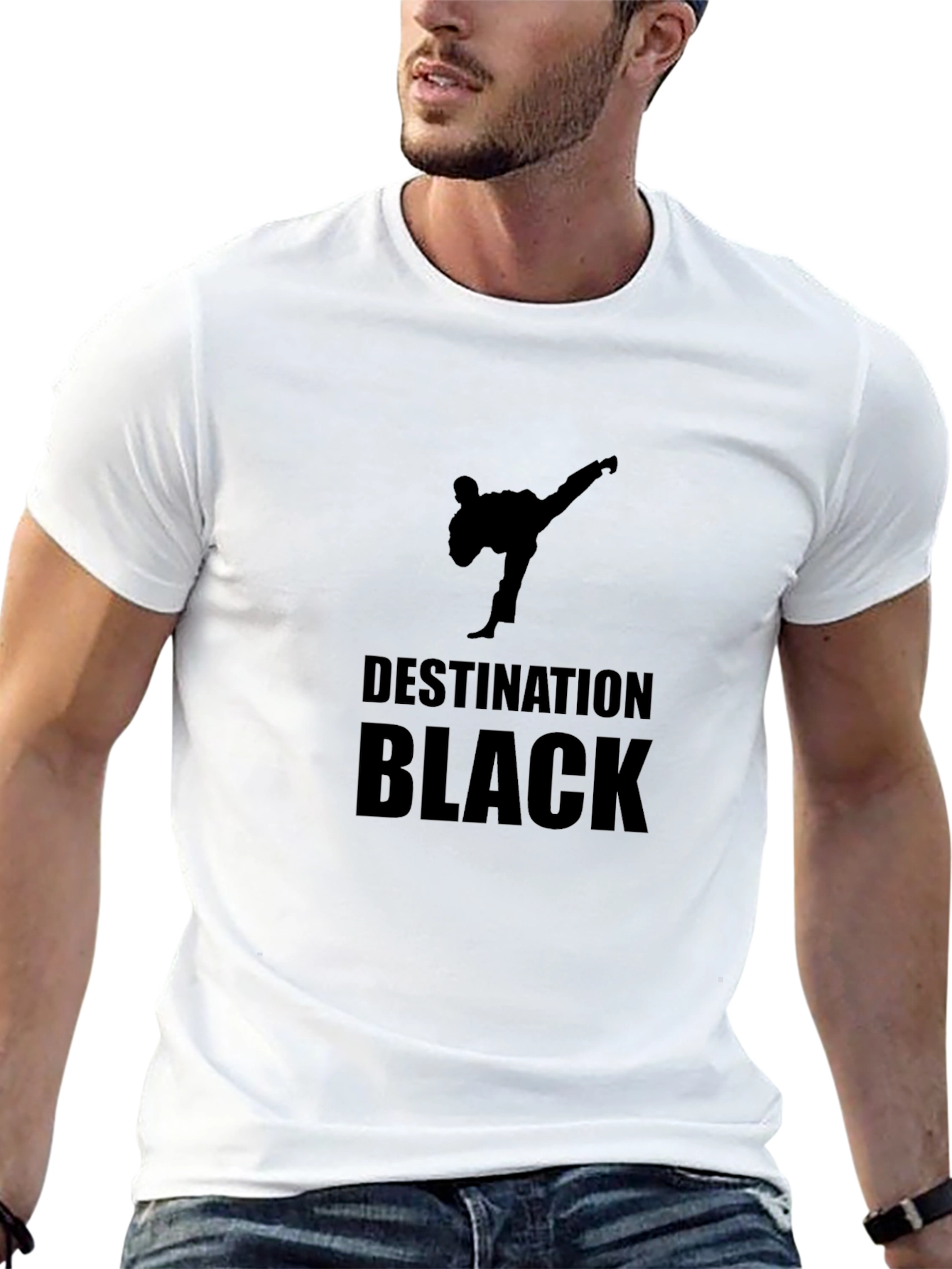 Destination Black T-Shirt - Martial Arts Inspired Tee