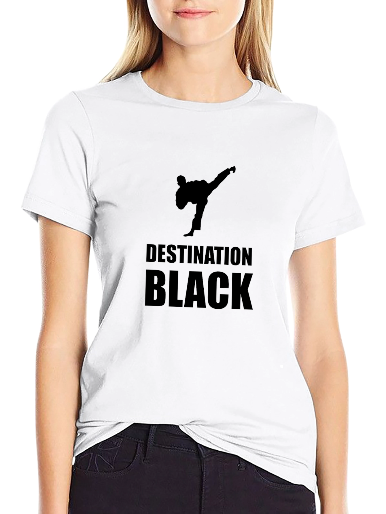 Destination Black T-Shirt - Martial Arts Inspired Tee