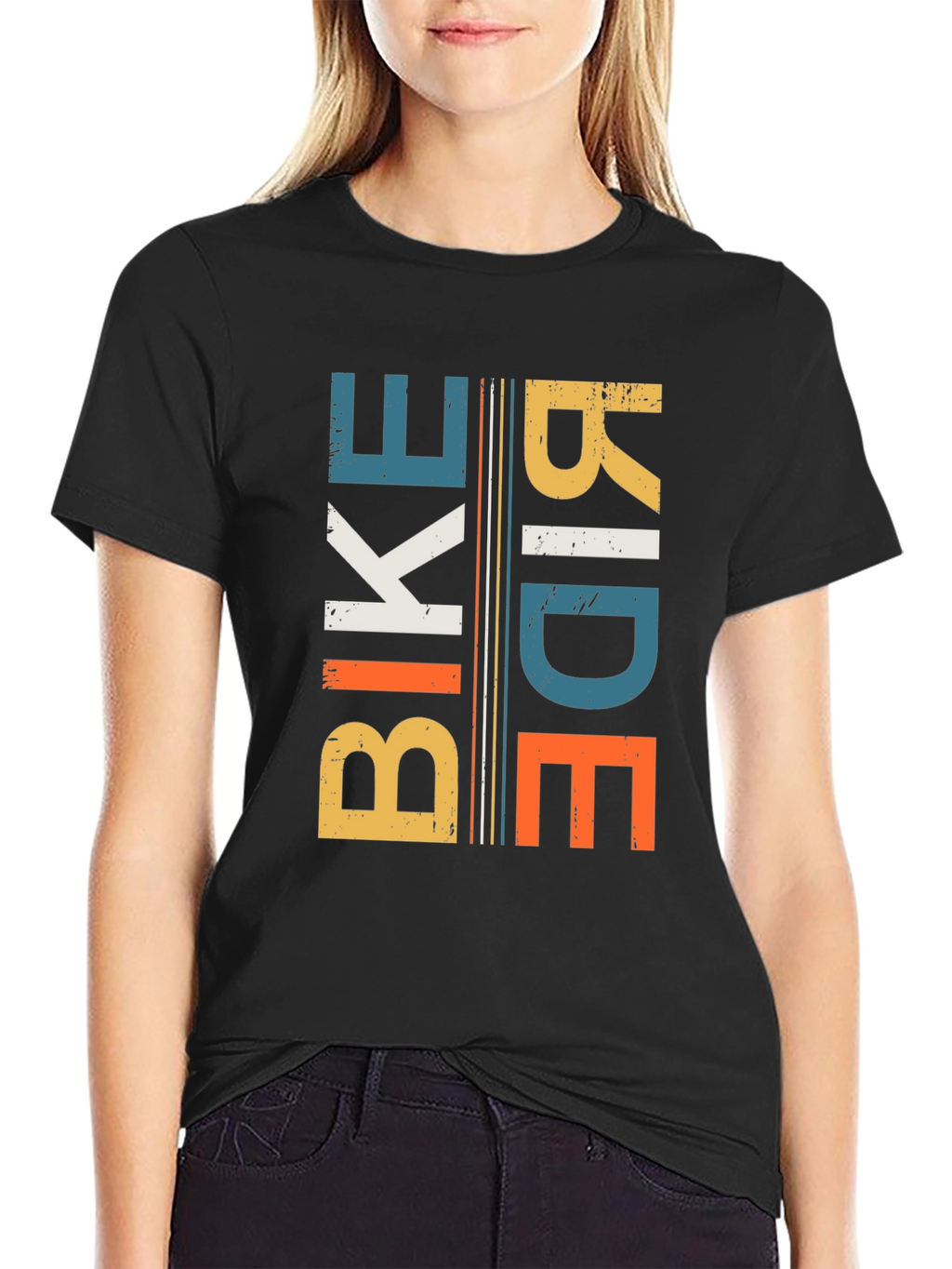 Bike Ride Graphic Tee - Retro Style
