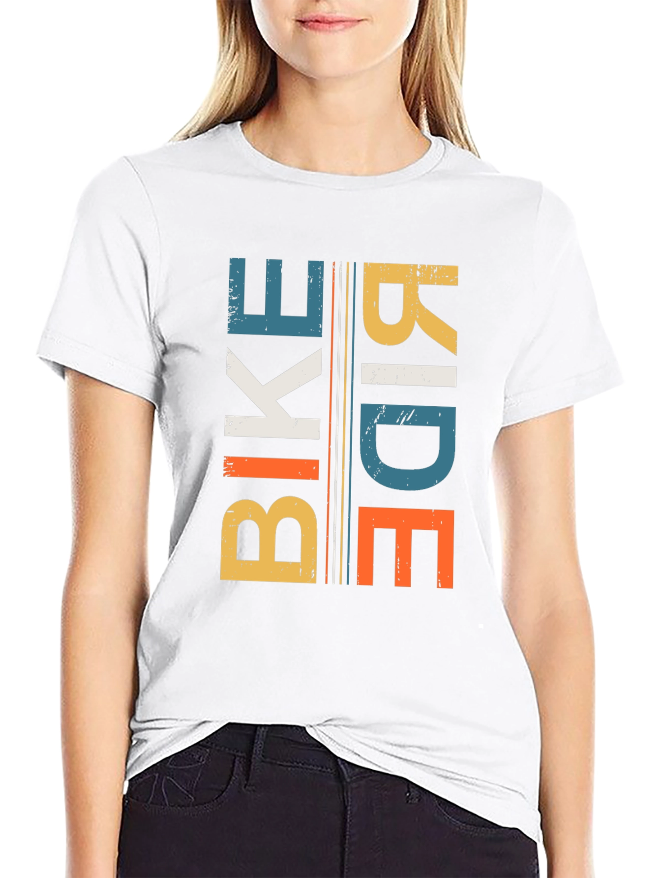 Bike Ride Graphic Tee - Retro Style