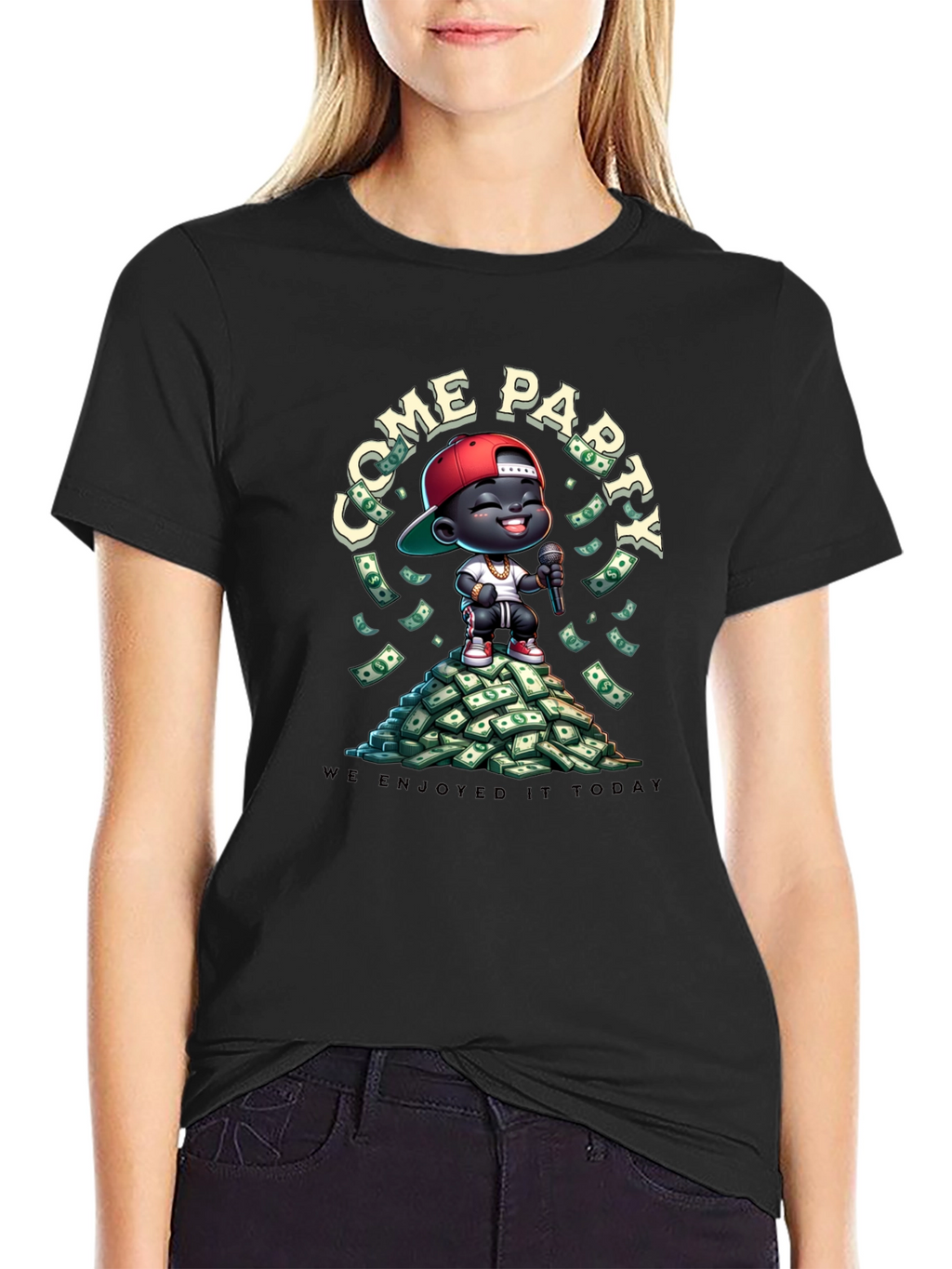 Come Party Today Graphic T-Shirt
