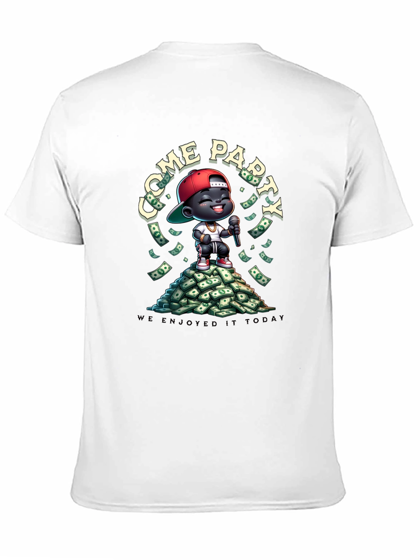 Come Party Today Graphic T-Shirt