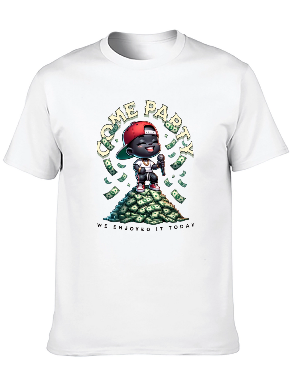 Come Party Today Graphic T-Shirt