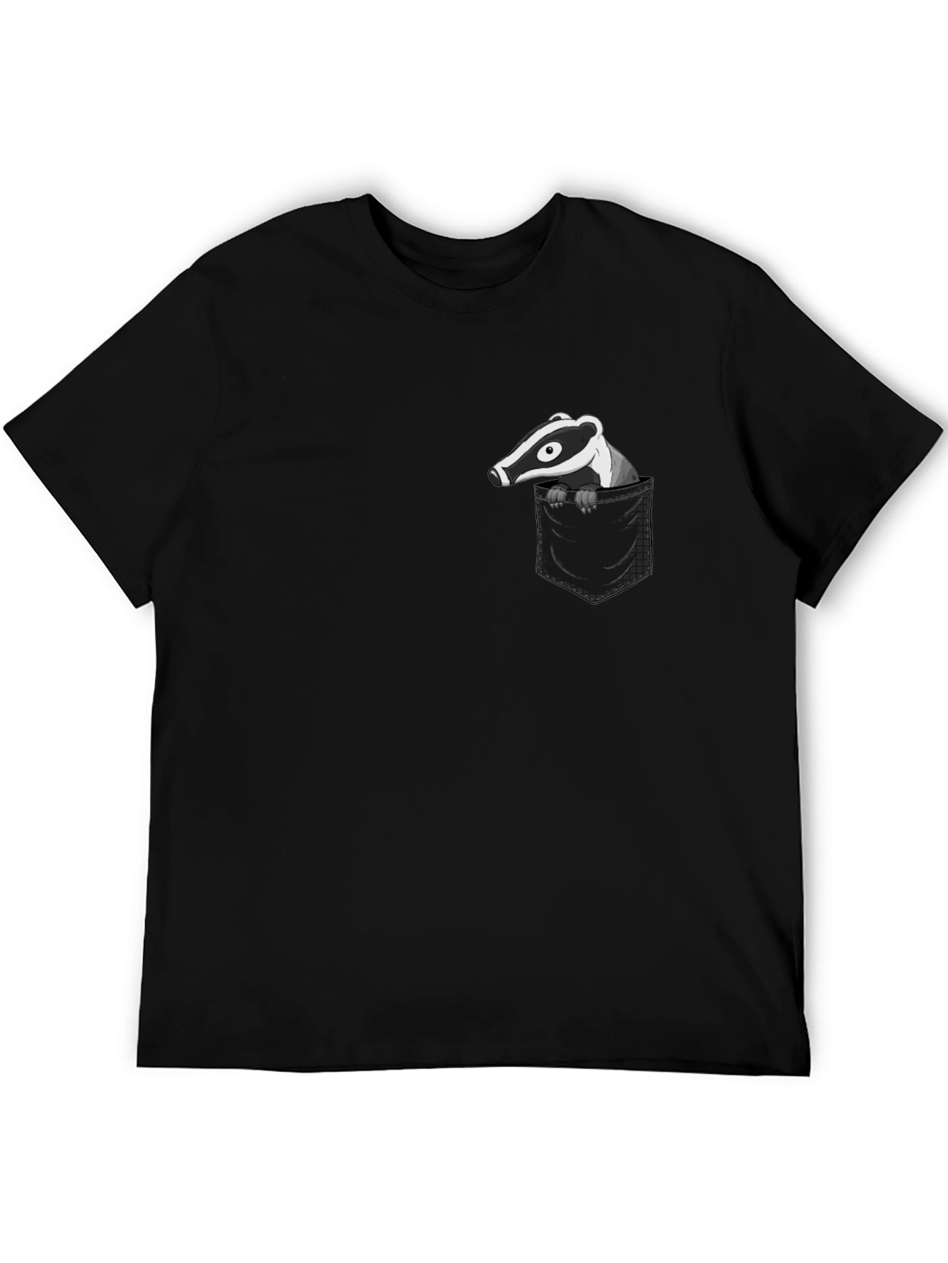 Badger Pocket T-Shirt - Cool Animal Tee
