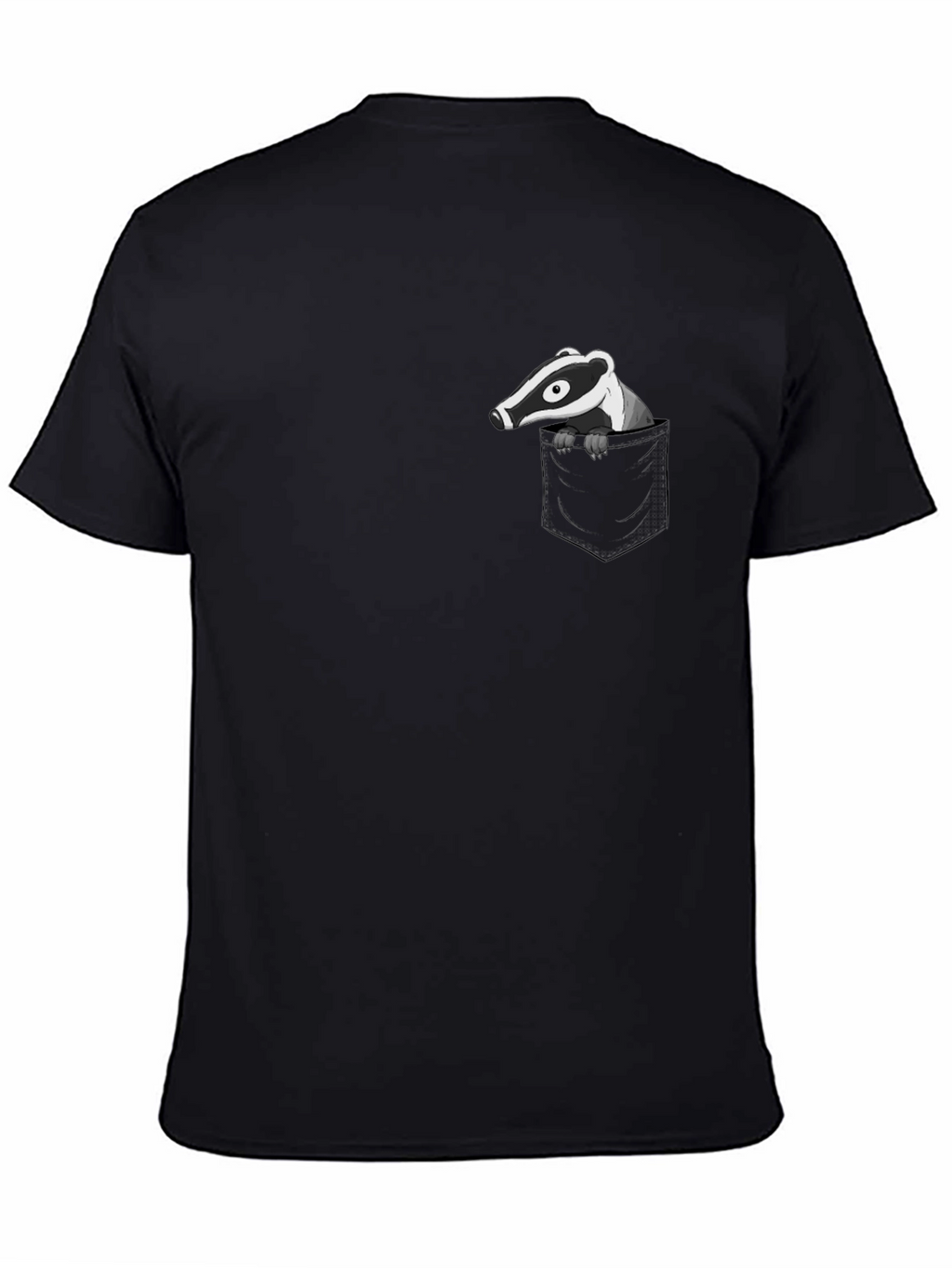Badger Pocket T-Shirt - Cool Animal Tee