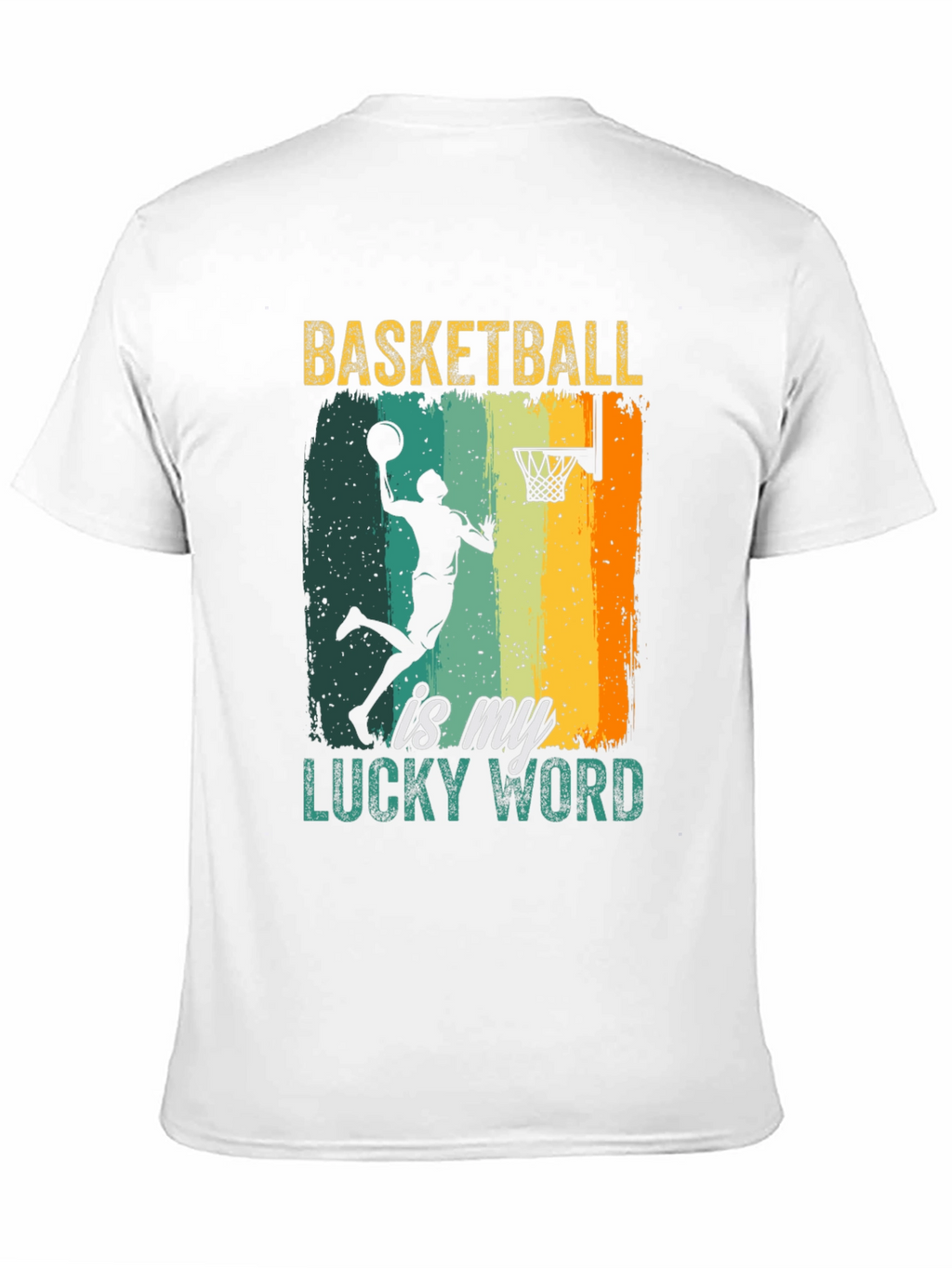 Basketball Is My Lucky Word T-Shirt