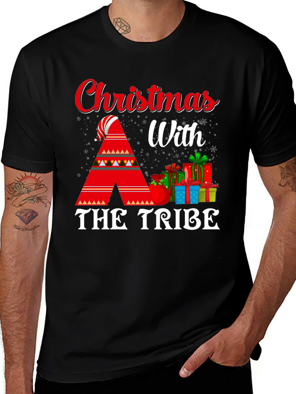 Christmas With the Tribe Graphic Tee