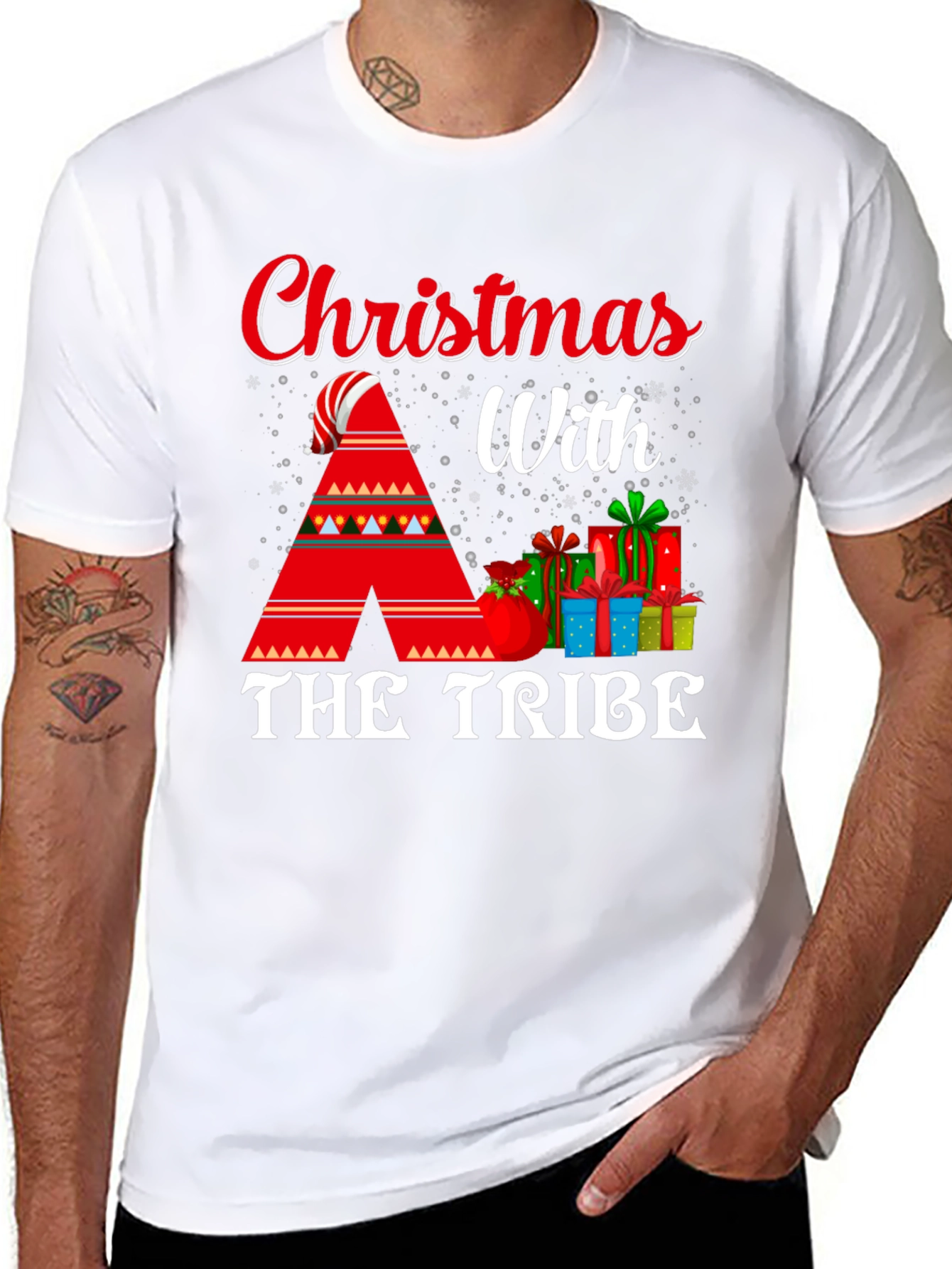Christmas With the Tribe Graphic Tee